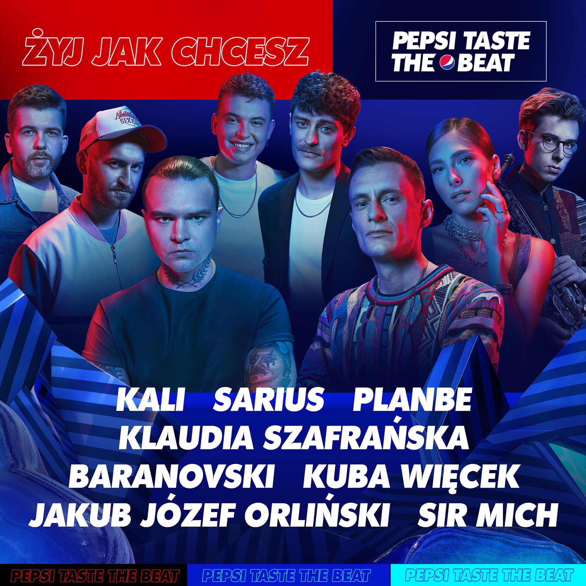 Постер альбома Żyj jak chcesz (Pepsi Taste The Beat)
