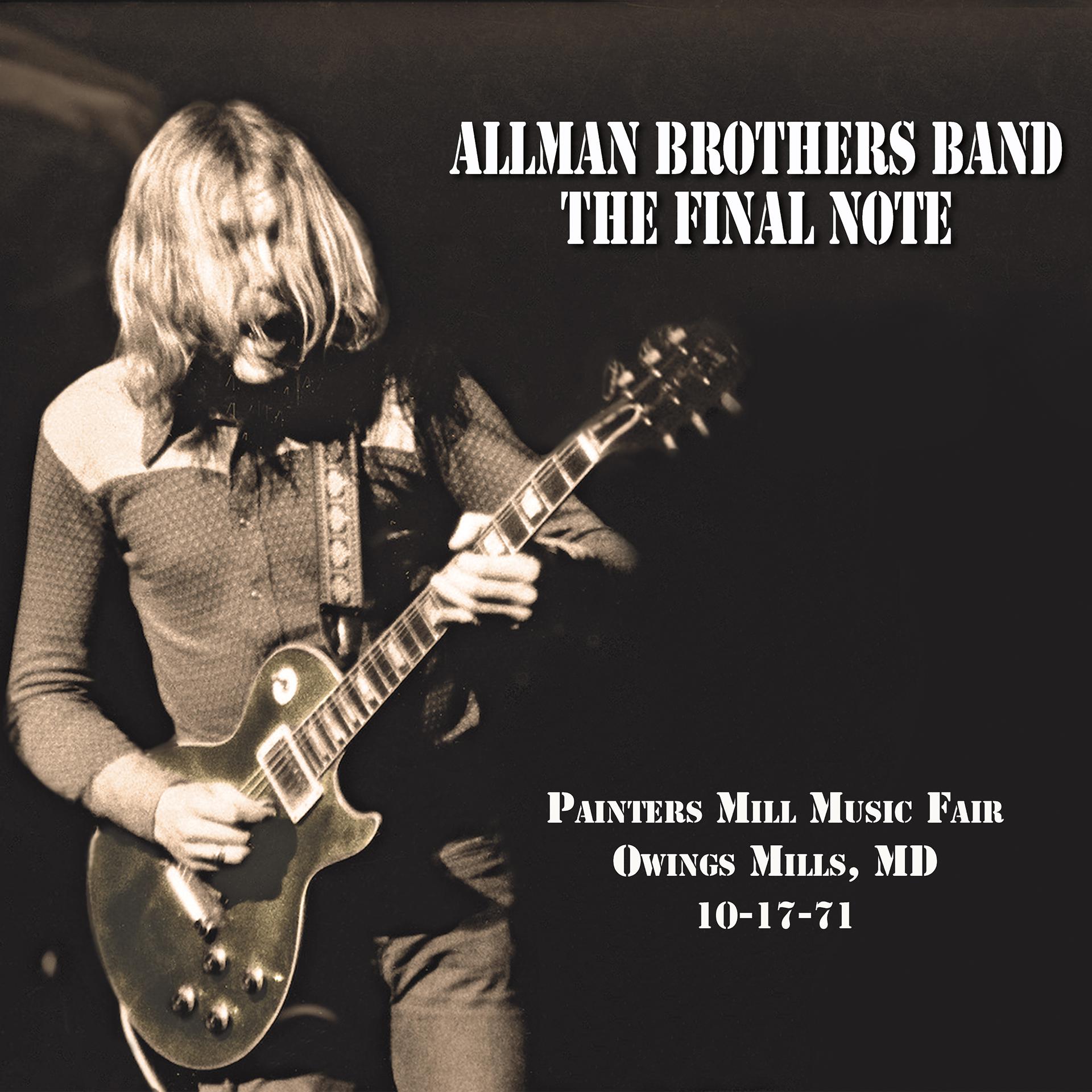 Постер альбома The Final Note (Live at Painters Mill Music Fair - 10-17-71)