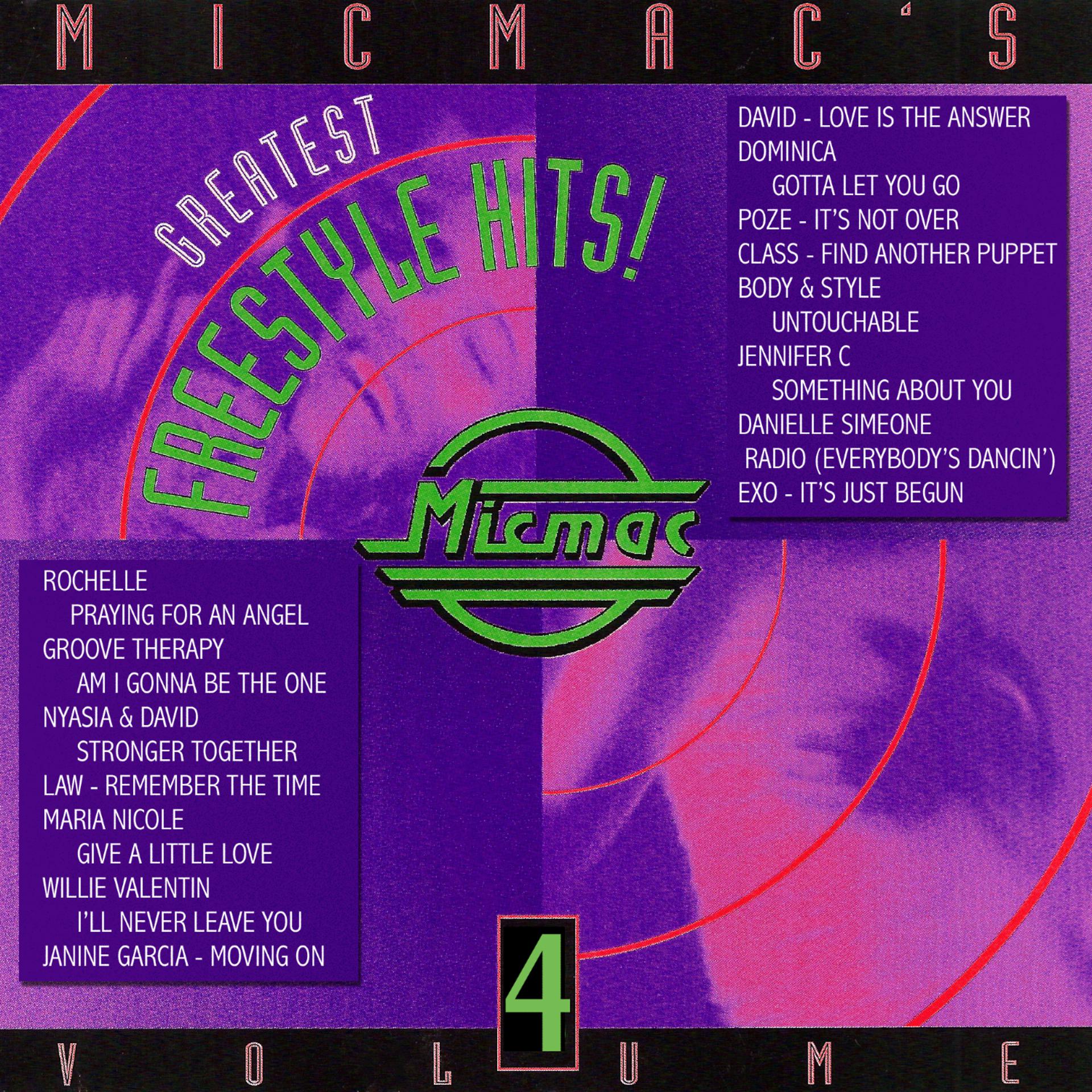Постер альбома Micmac's Greatest Freestyle Hits! volume 4