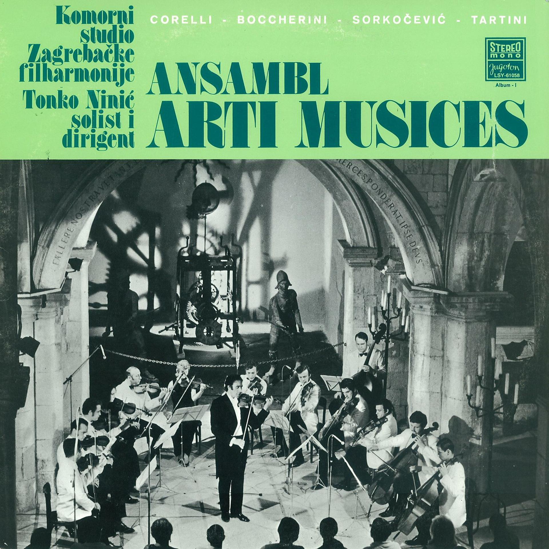 Постер альбома Corelli-Boccherini-Sorkočević-Tartini /ansambl Arti Musices
