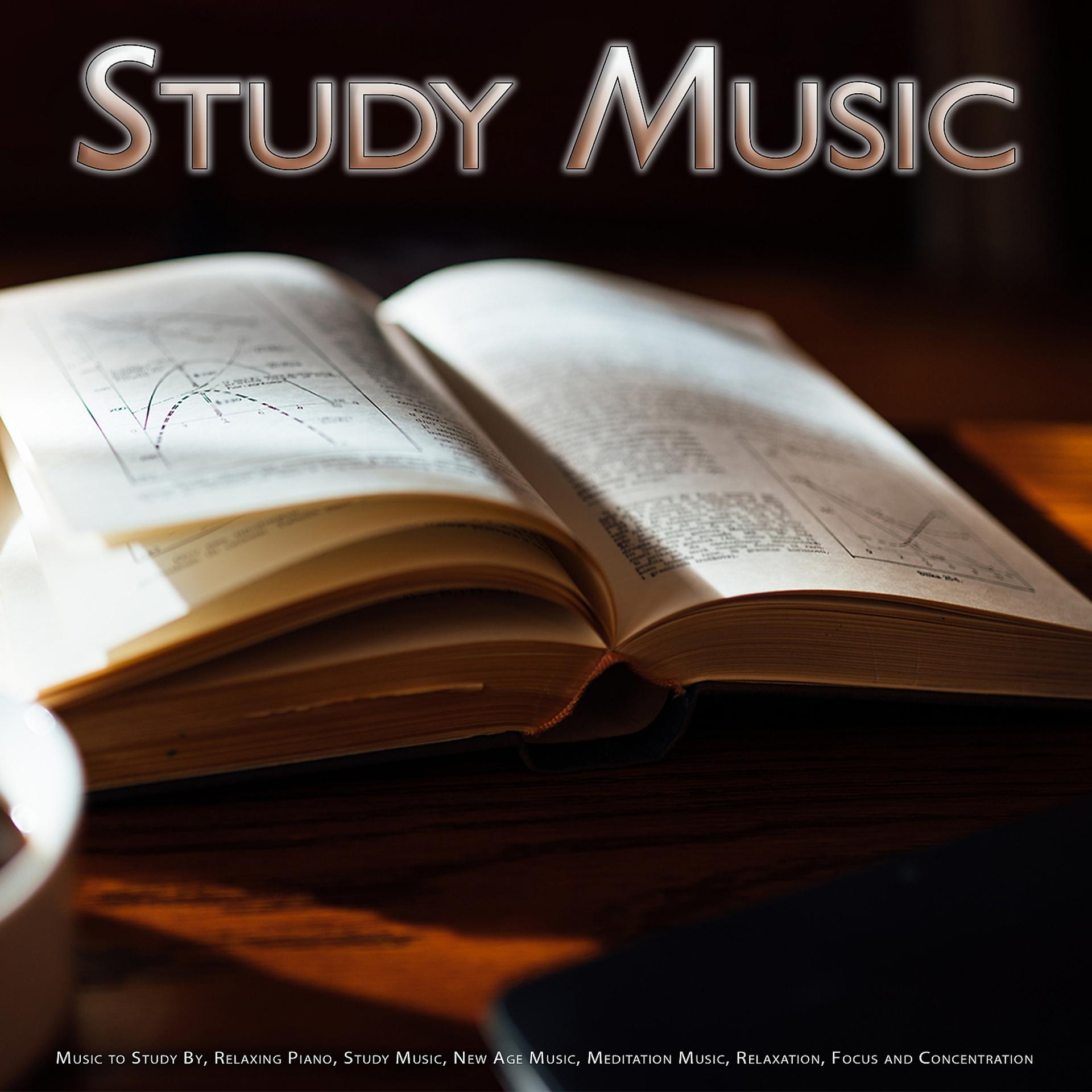 Постер альбома Studying Music: Music to Study By, Relaxing Piano, Study Music, New Age Music, Meditation Music, Relaxation, Focus and Concentration