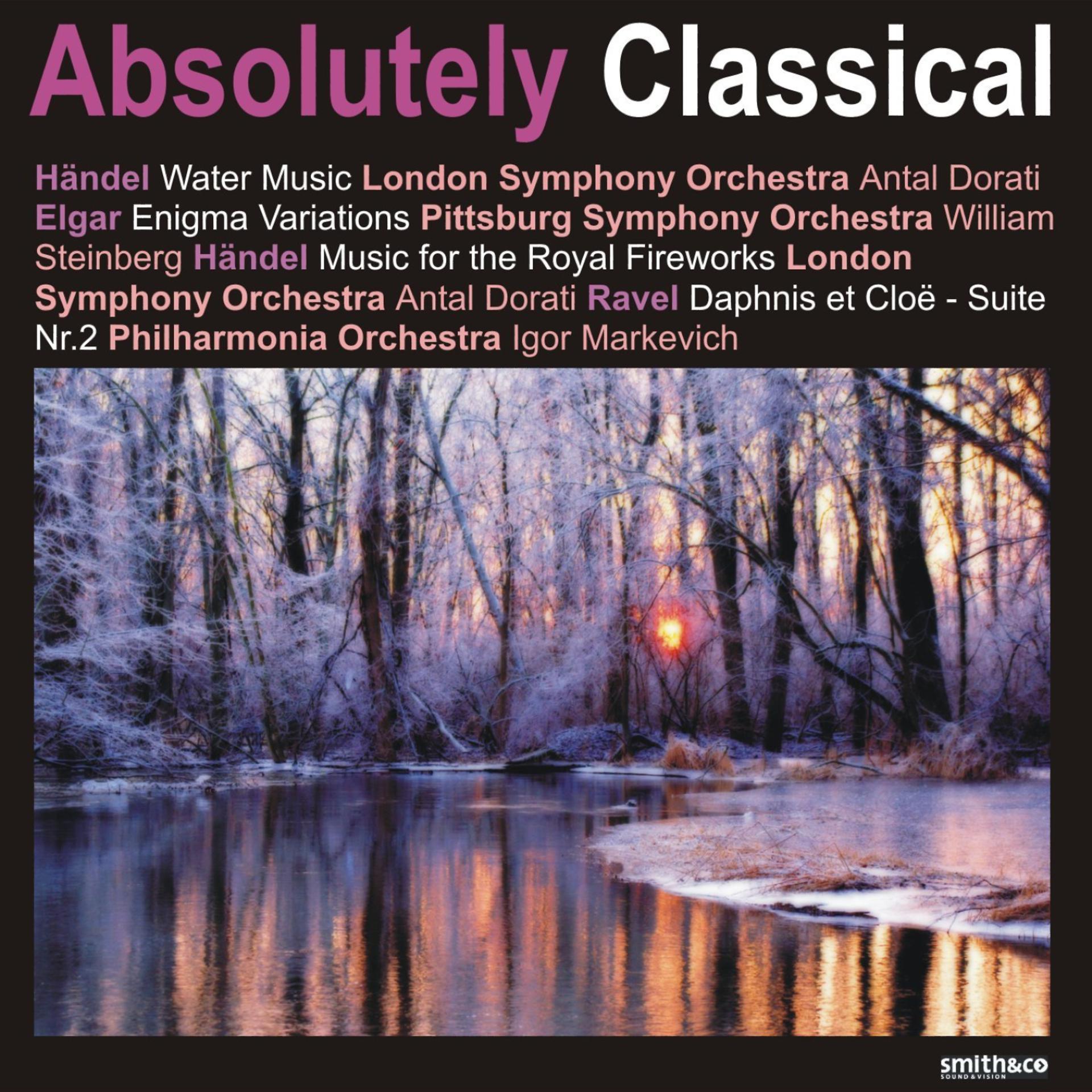 Постер альбома Handel: Water Music, Music for the Royal Fireworks - Elgar: Enigma Variations, et al.