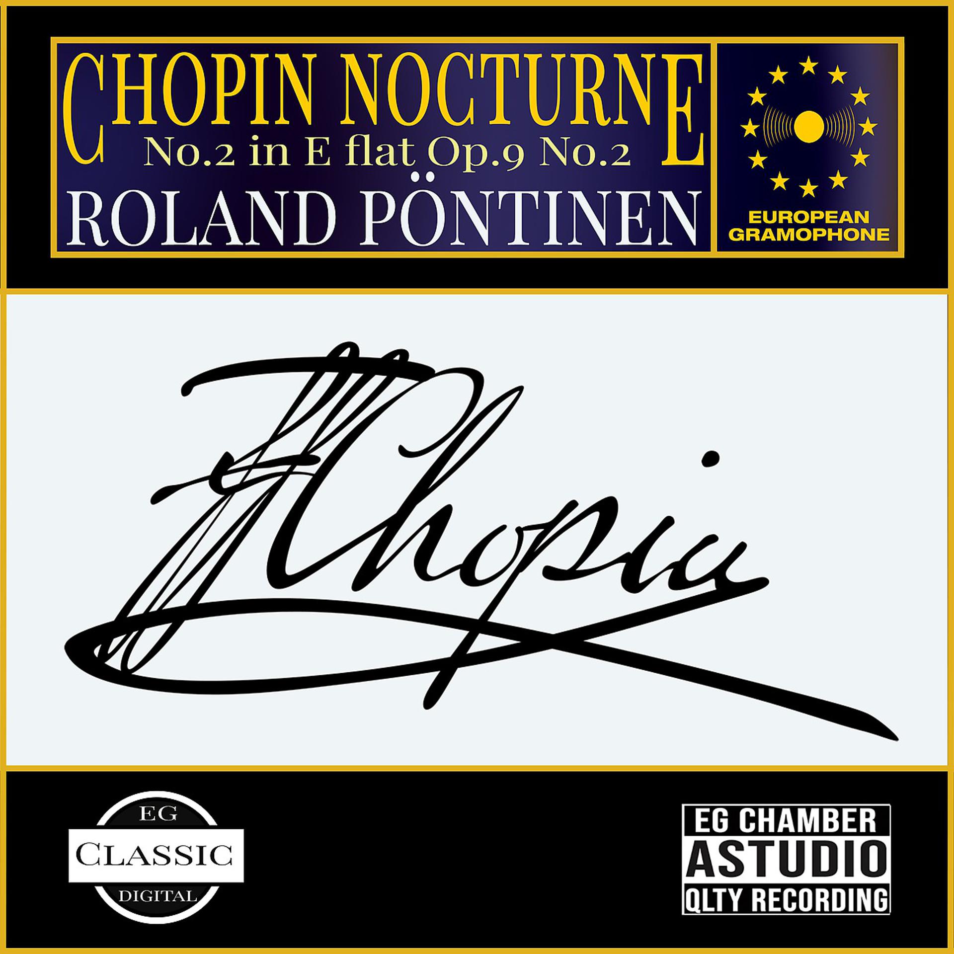 Постер альбома Chopin: Nocturne in E-flat major, Op. 9, No. 2