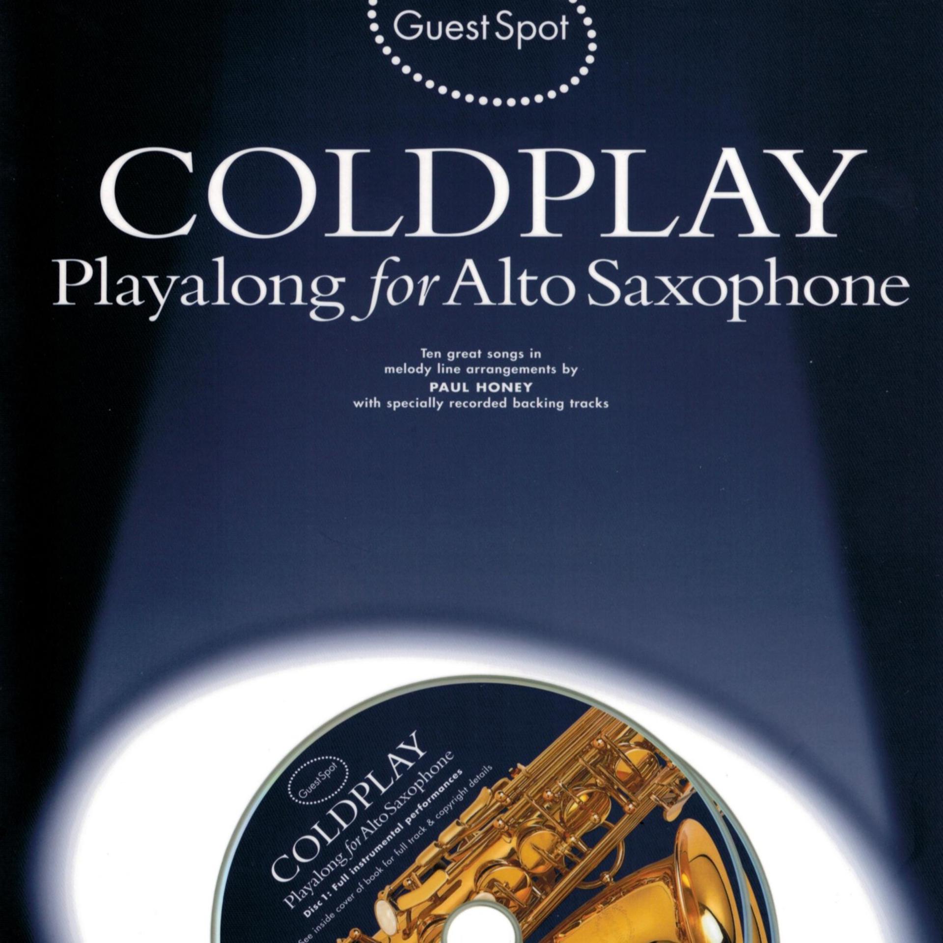 Постер альбома Playalong for Alto Saxophone: Coldplay