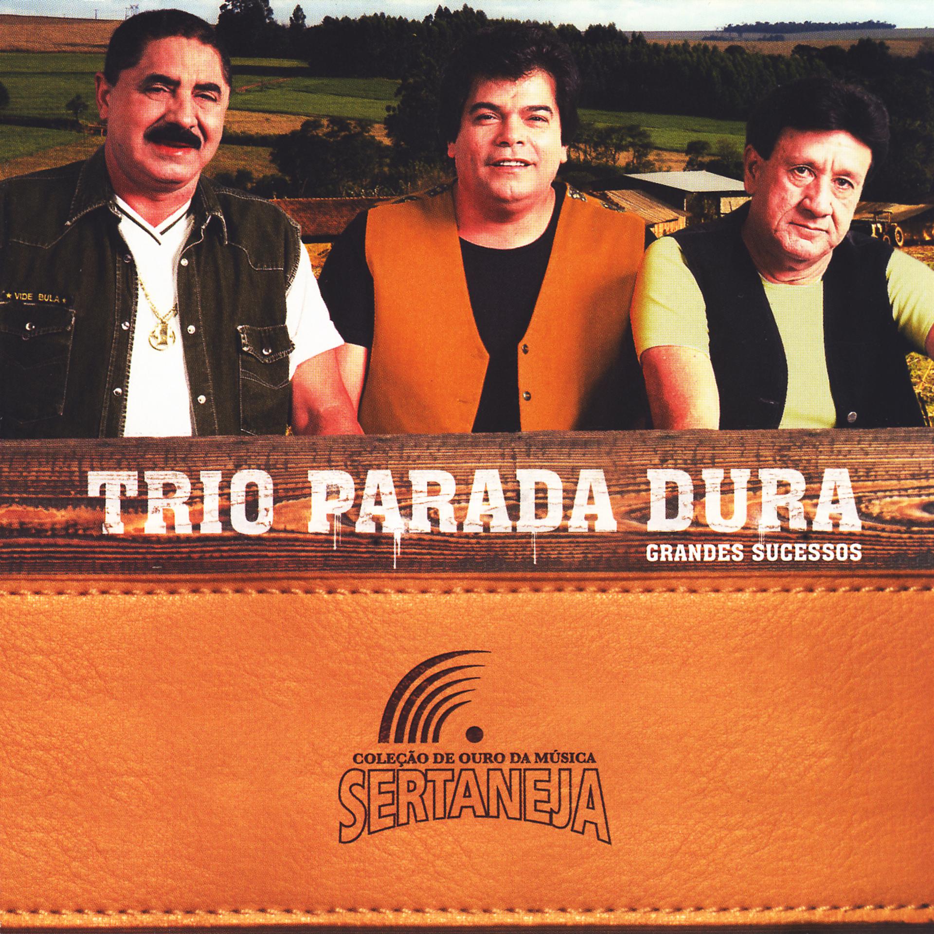 Постер альбома Coleção de Ouro da Música Sertaneja: Trio Parada Dura - Grandes Sucessos
