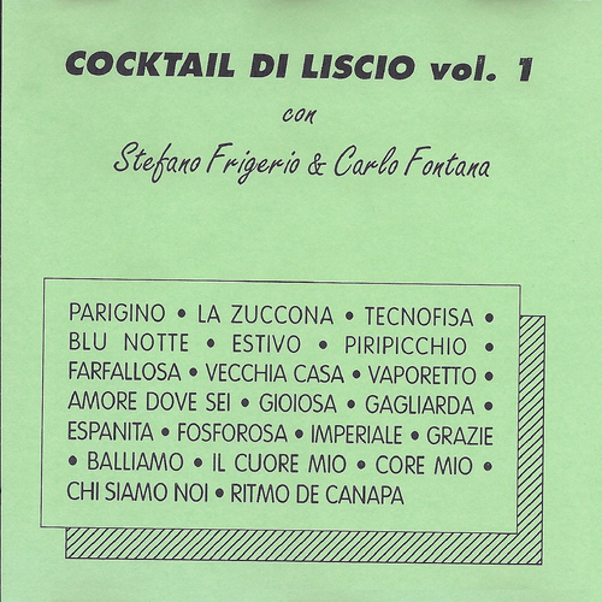 Постер альбома Cocktail di liscio, vol. 1