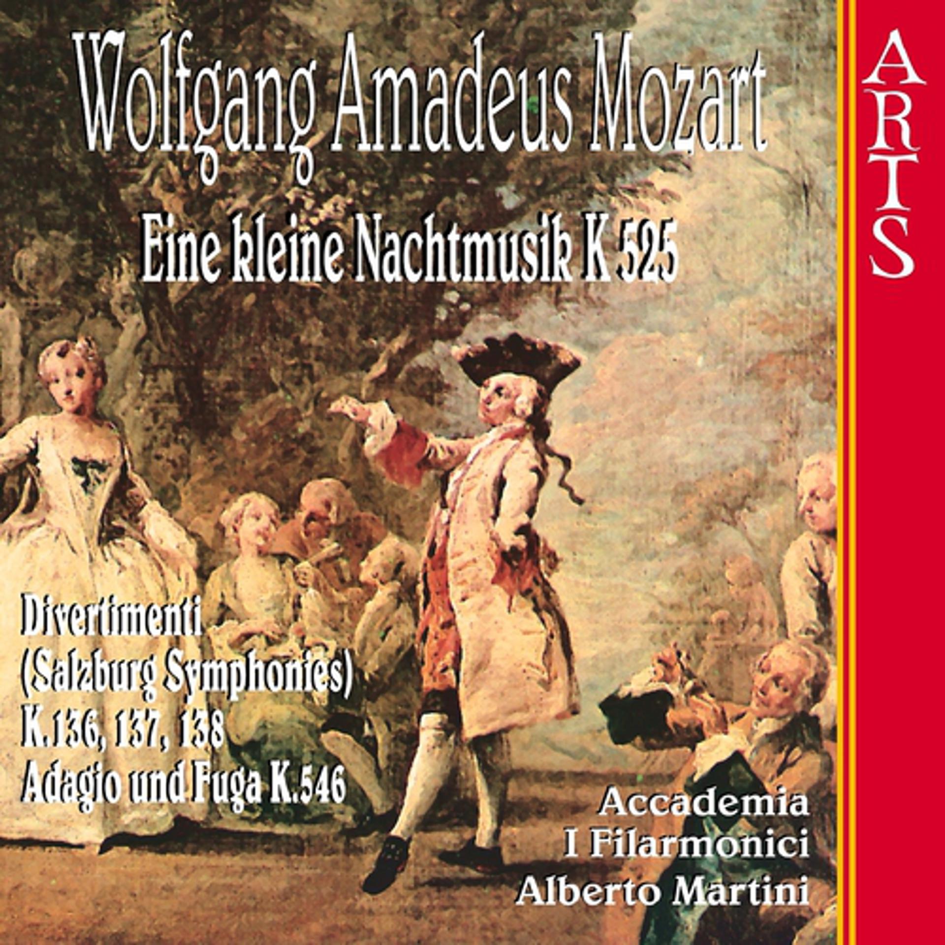 Постер альбома Mozart: Eine kleine Nachtmusik