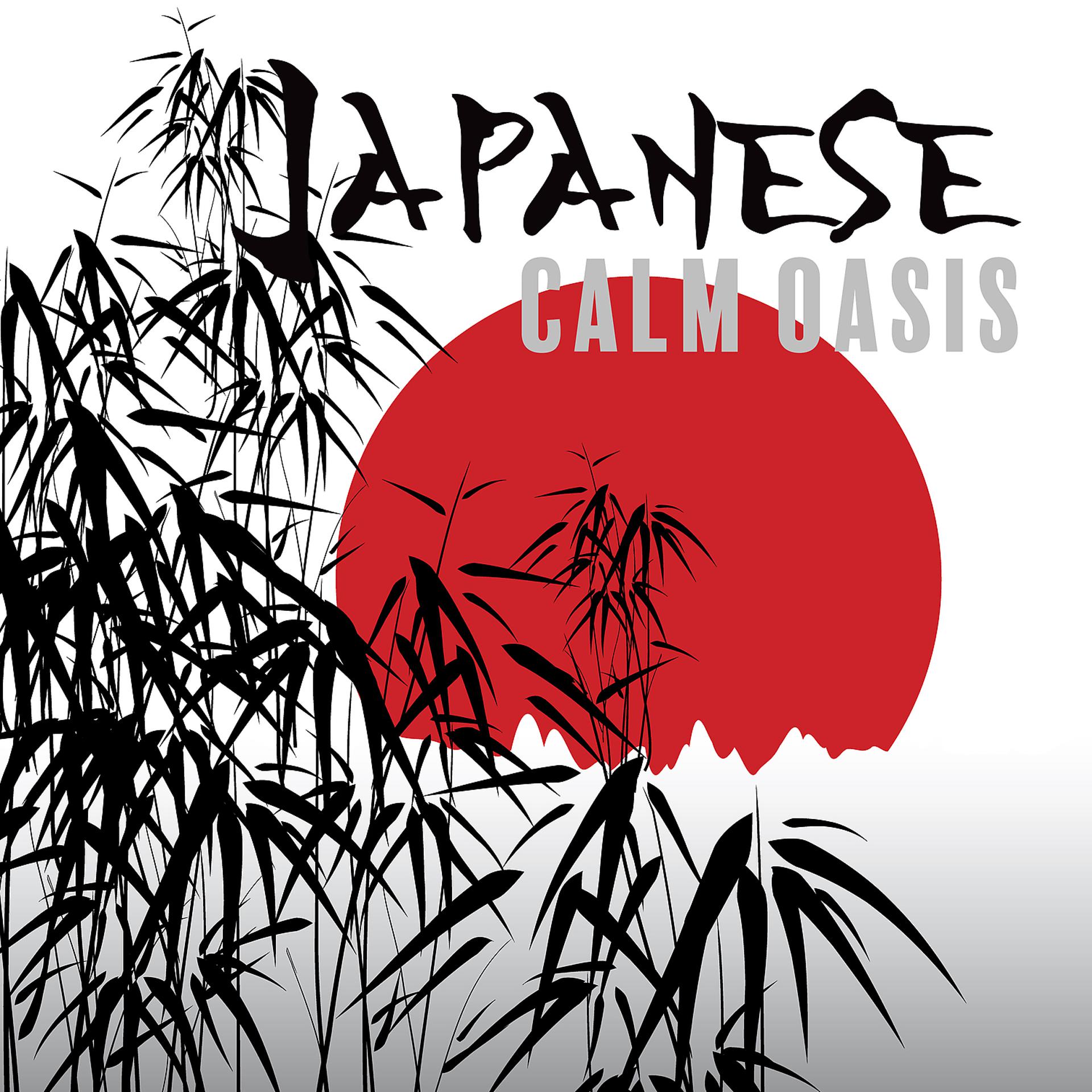 Постер альбома Japanese Calm Oasis: Beautiful Oriental Music for Deep Relaxation, Spiritual Harmony and Restful Sleep
