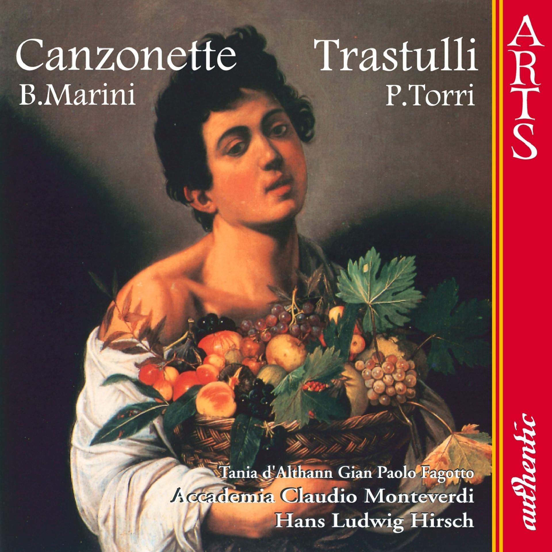 Постер к треку Accademia Claudio Monteverdi, Hans Ludwig Hirsch, Tania d'Althann, Gian Paolo Fagotto - Trastulli: Dolce auretta