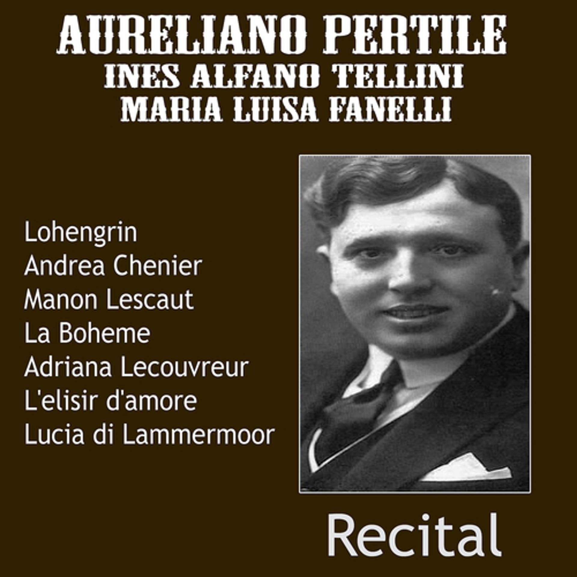 Постер альбома Aureliano Pertile: Recital
