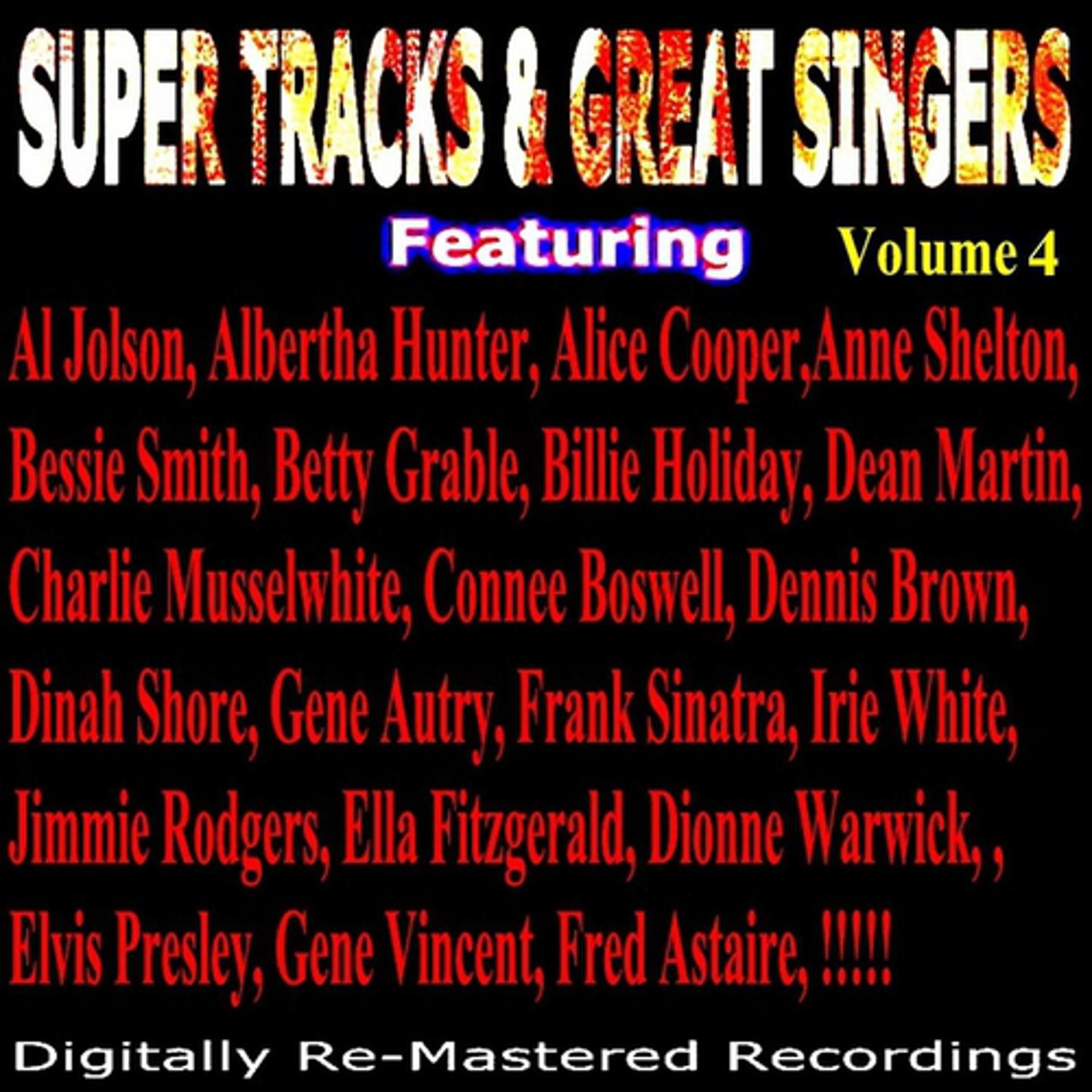 Постер альбома Super Tracks & Great Singers, Vol. 4