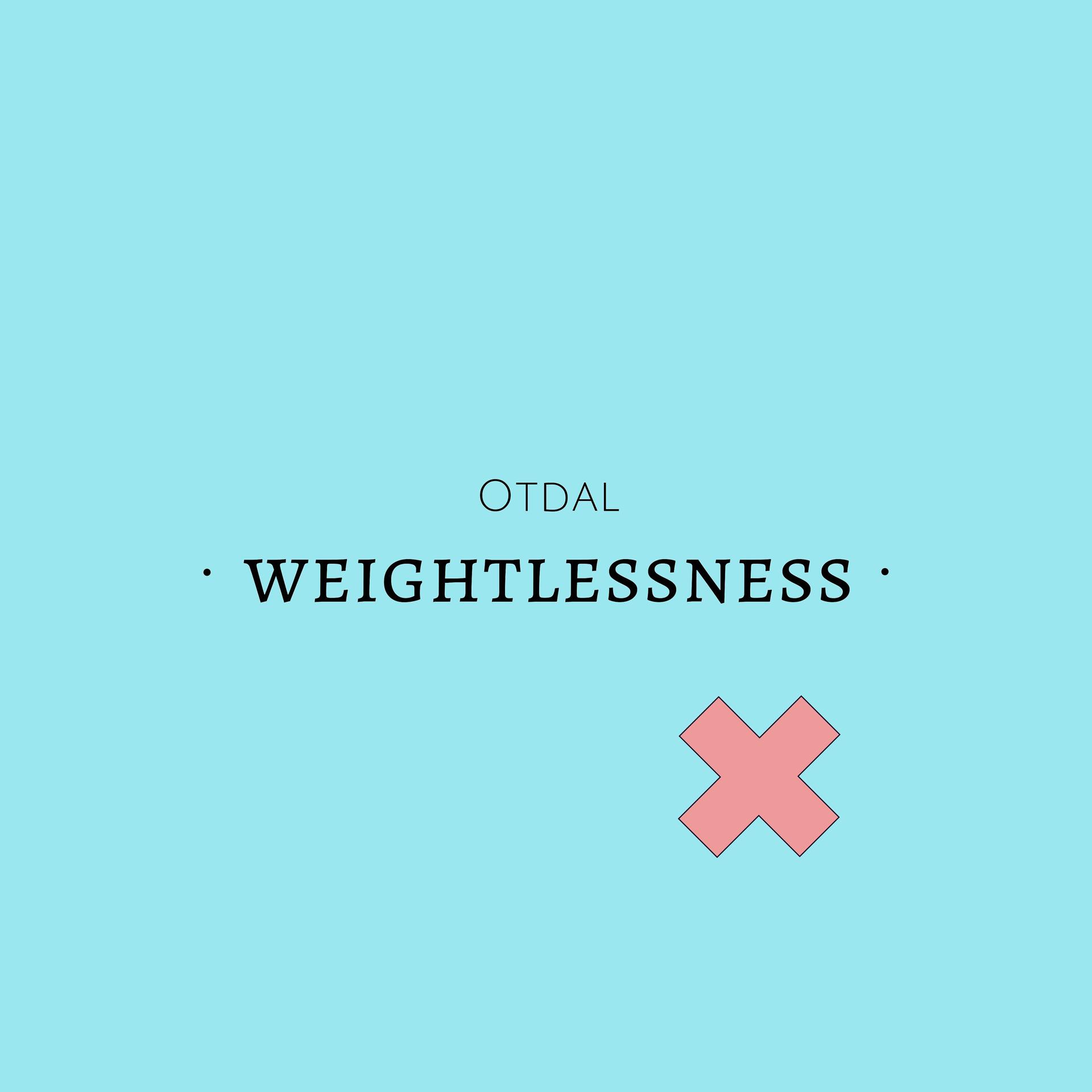Постер альбома Weightlessness