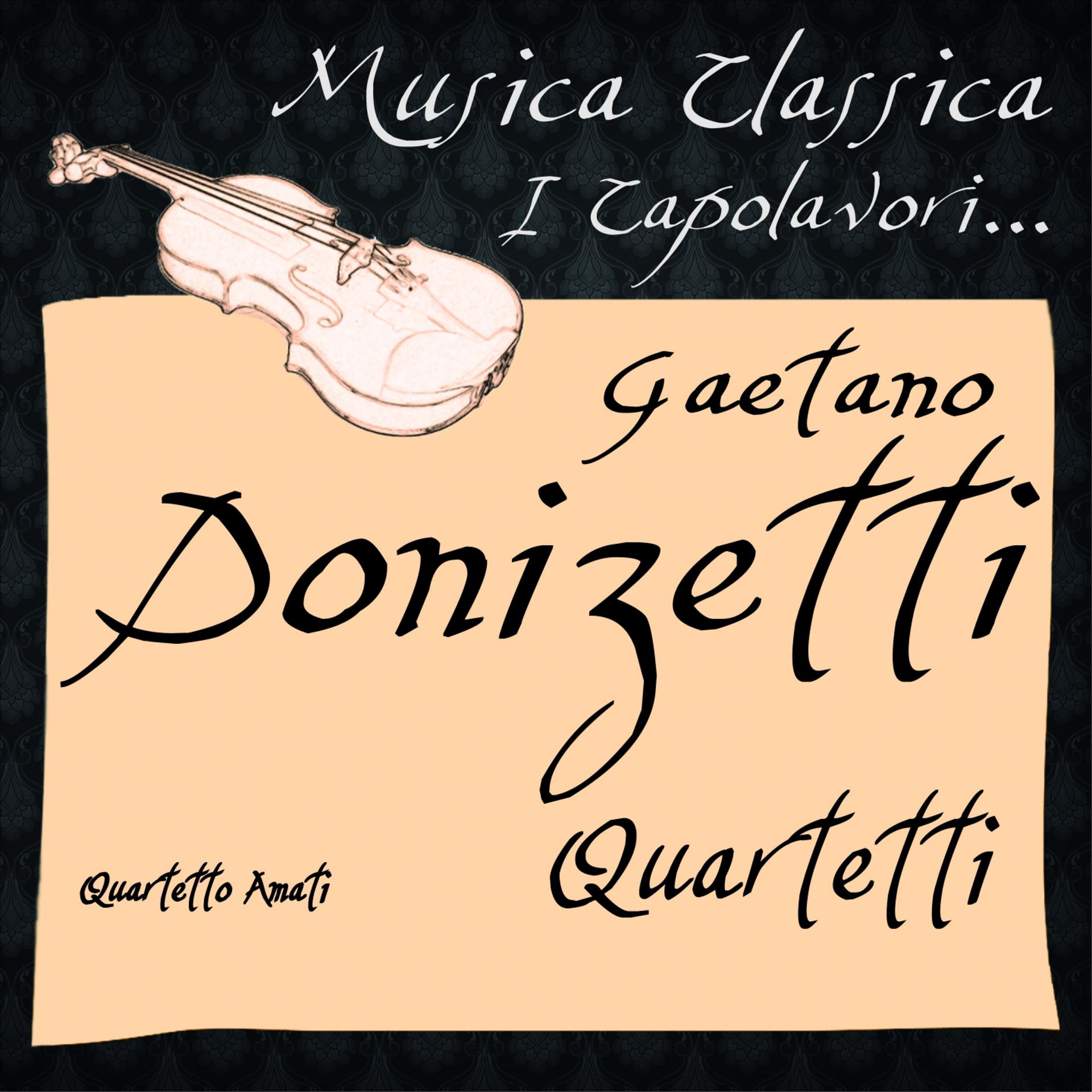 Постер альбома Donizetti: Quartetti