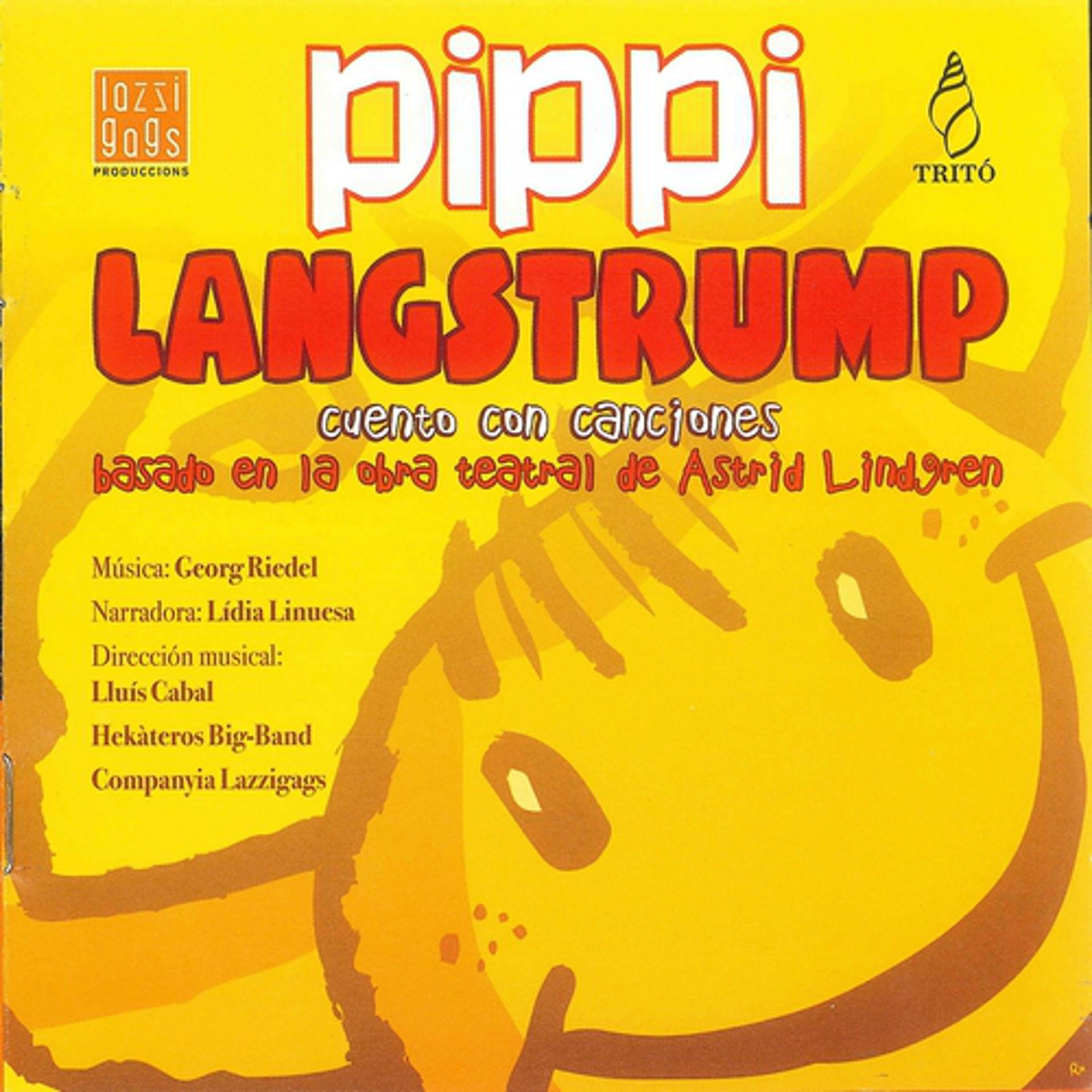 Постер альбома Ridel: Pippi Langstrump, Cuento Con Canciones