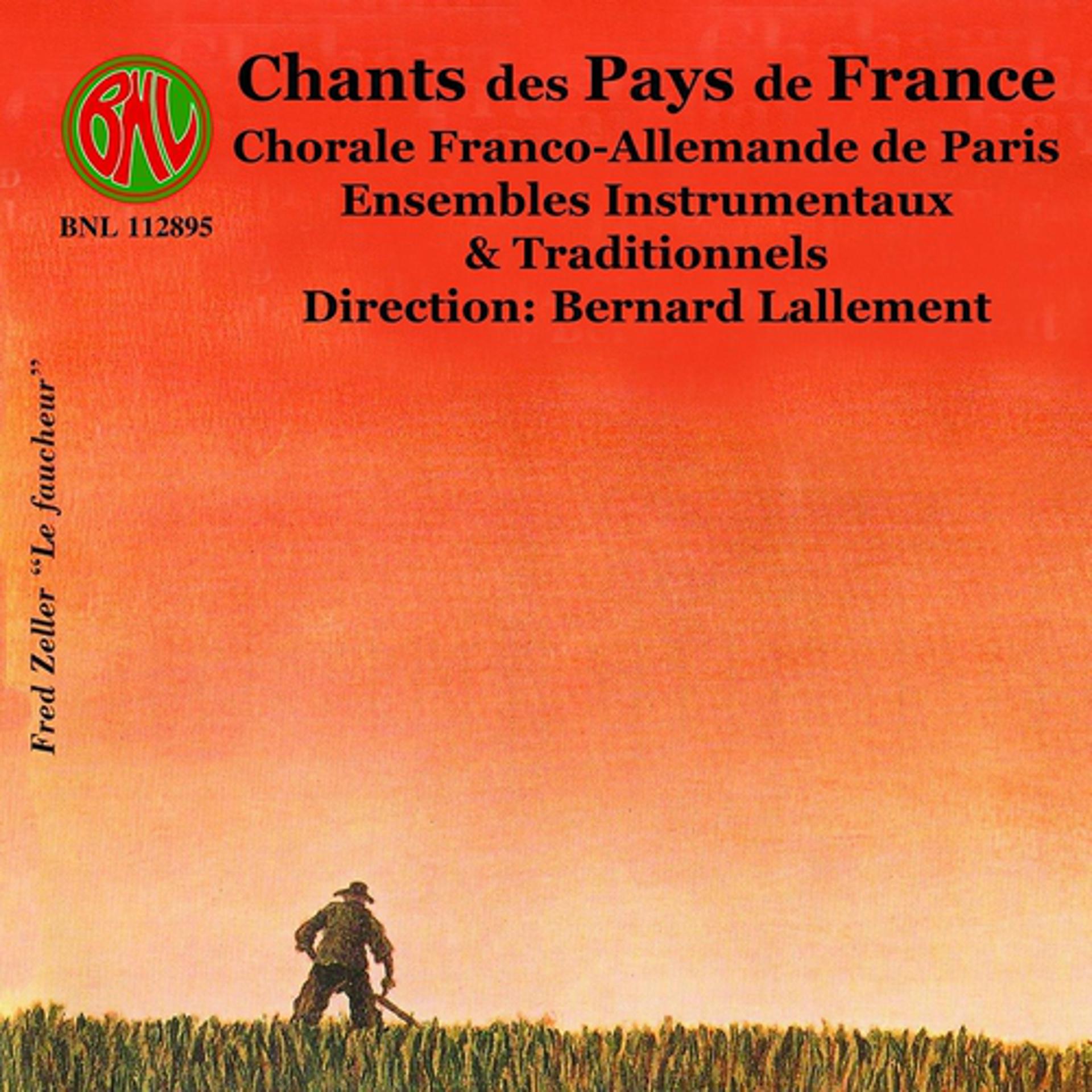 Постер альбома Chants des pays de France