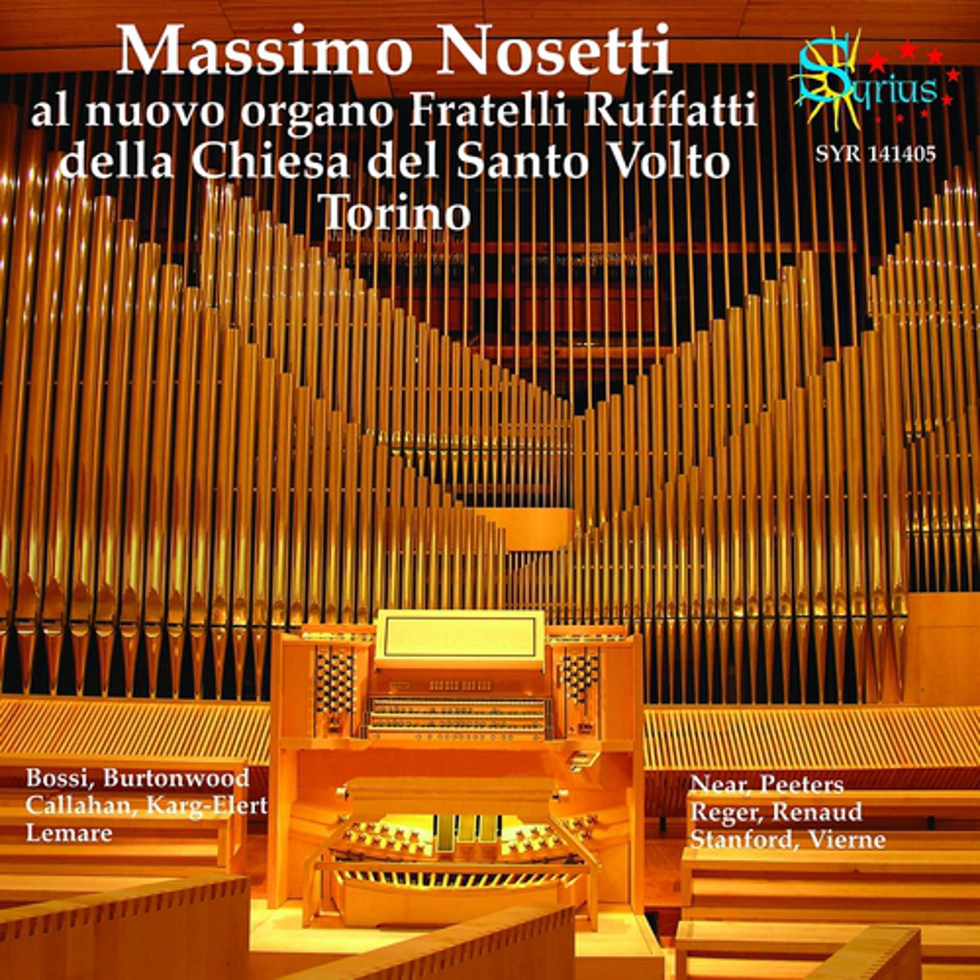 Постер альбома Il nuovo organo Fratelli Ruffatti della Chiesa del Santo Volto Torino