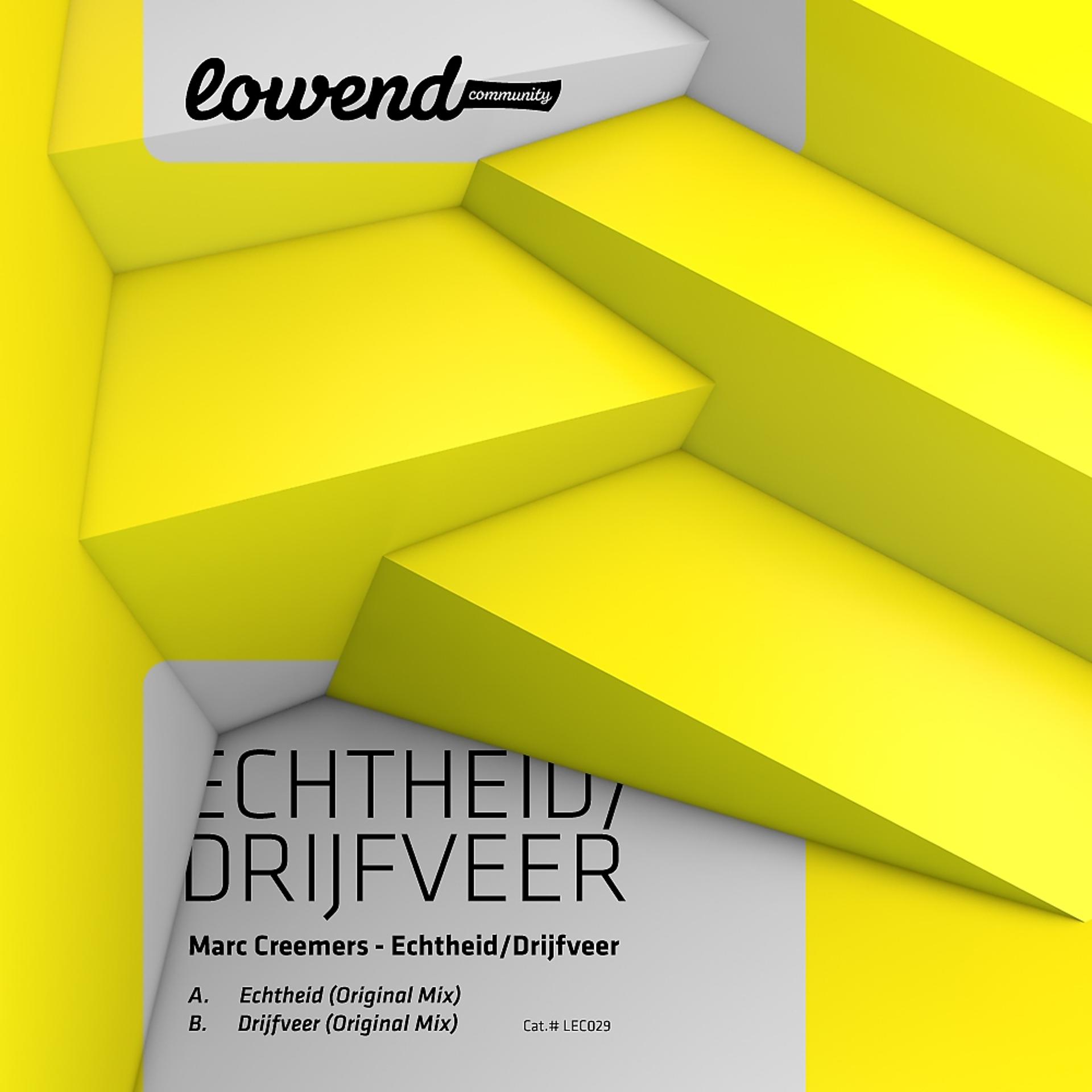 Постер альбома Echtheid / Drijfveer