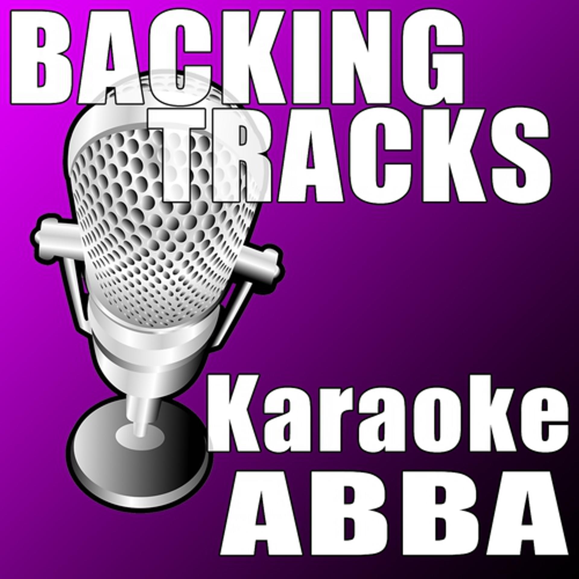 Постер альбома Backing Tracks - Karaoke Abba