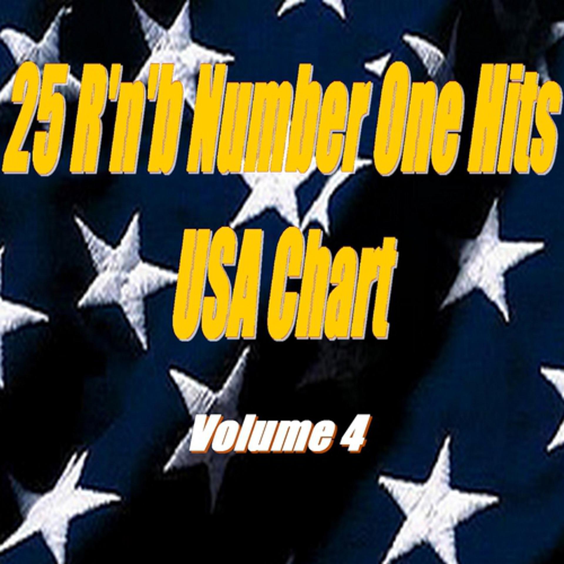 Постер альбома 25 R'n'b Number One Hits : USA Chart, Vol. 4