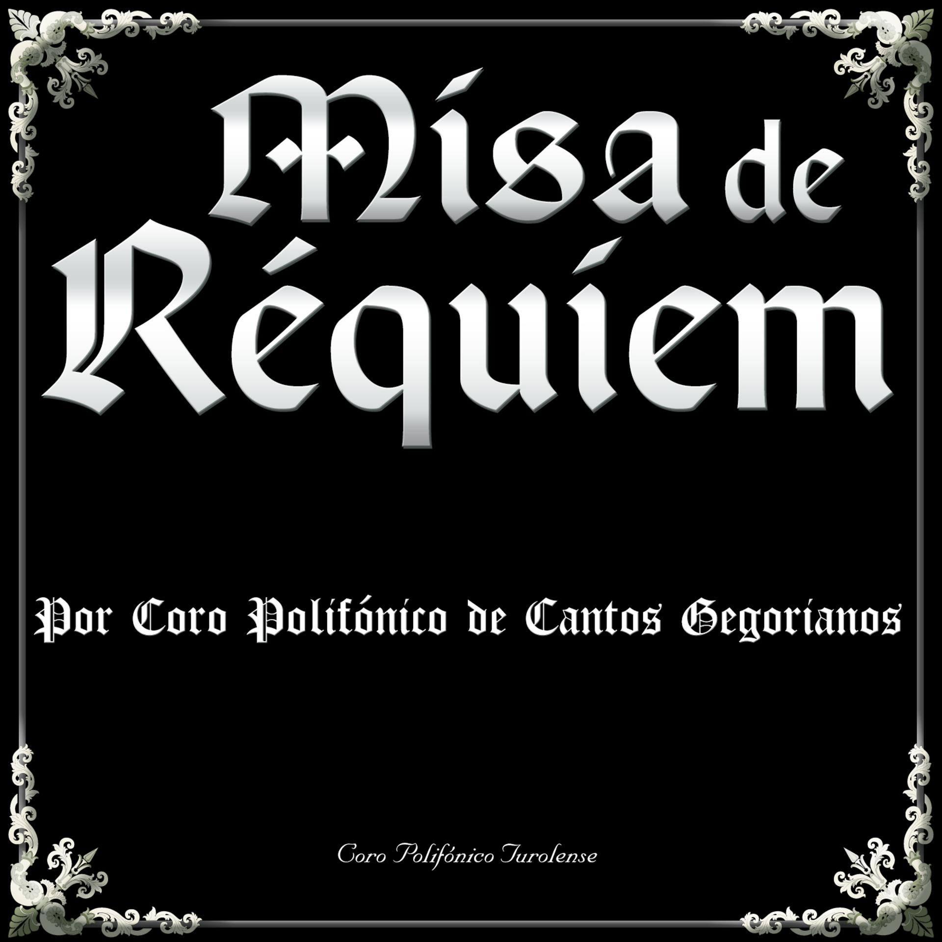Постер альбома Misa de Réquiem por Coro Polifónico de Cantos Gegorianos - Ep