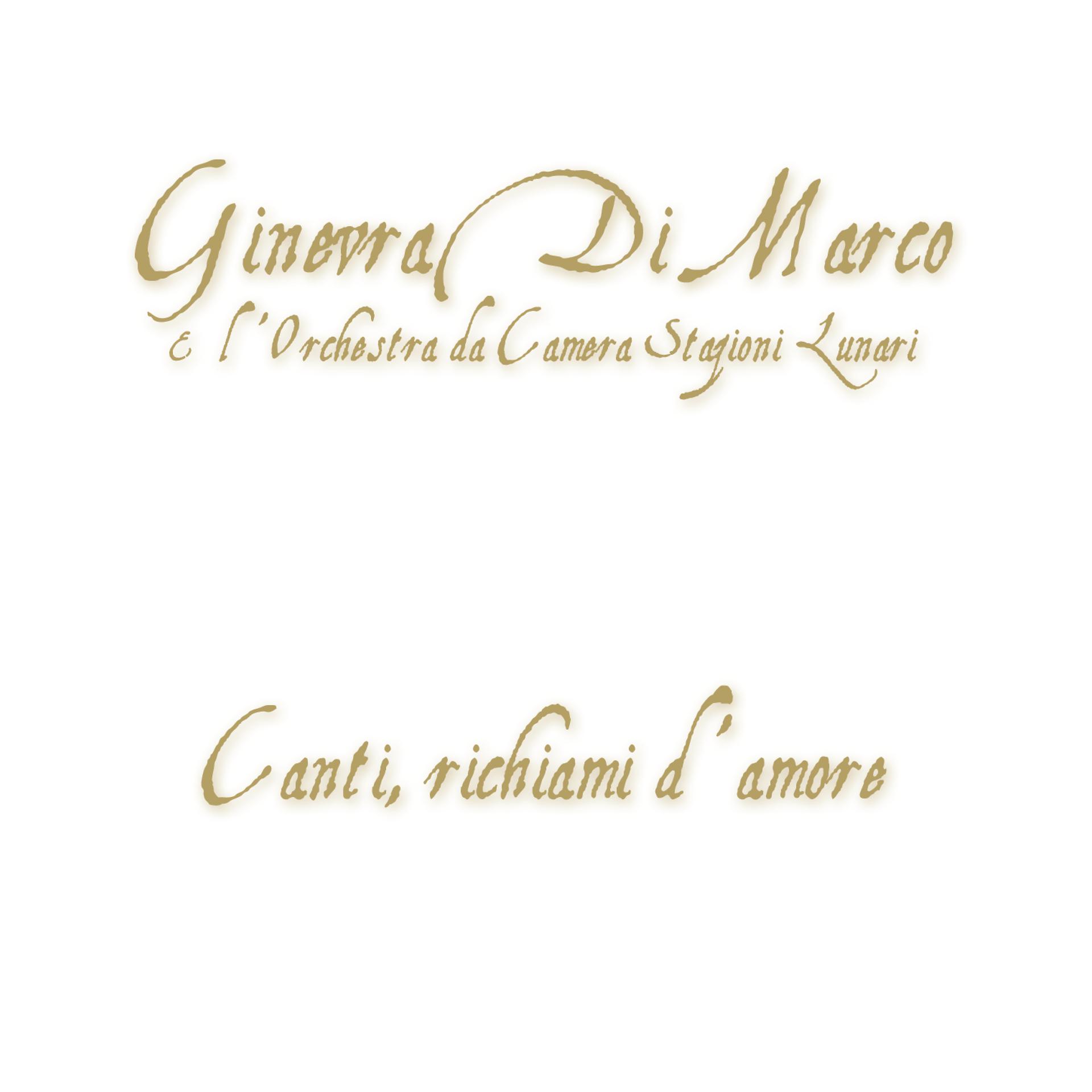 Постер альбома Canti, richiami d'amore