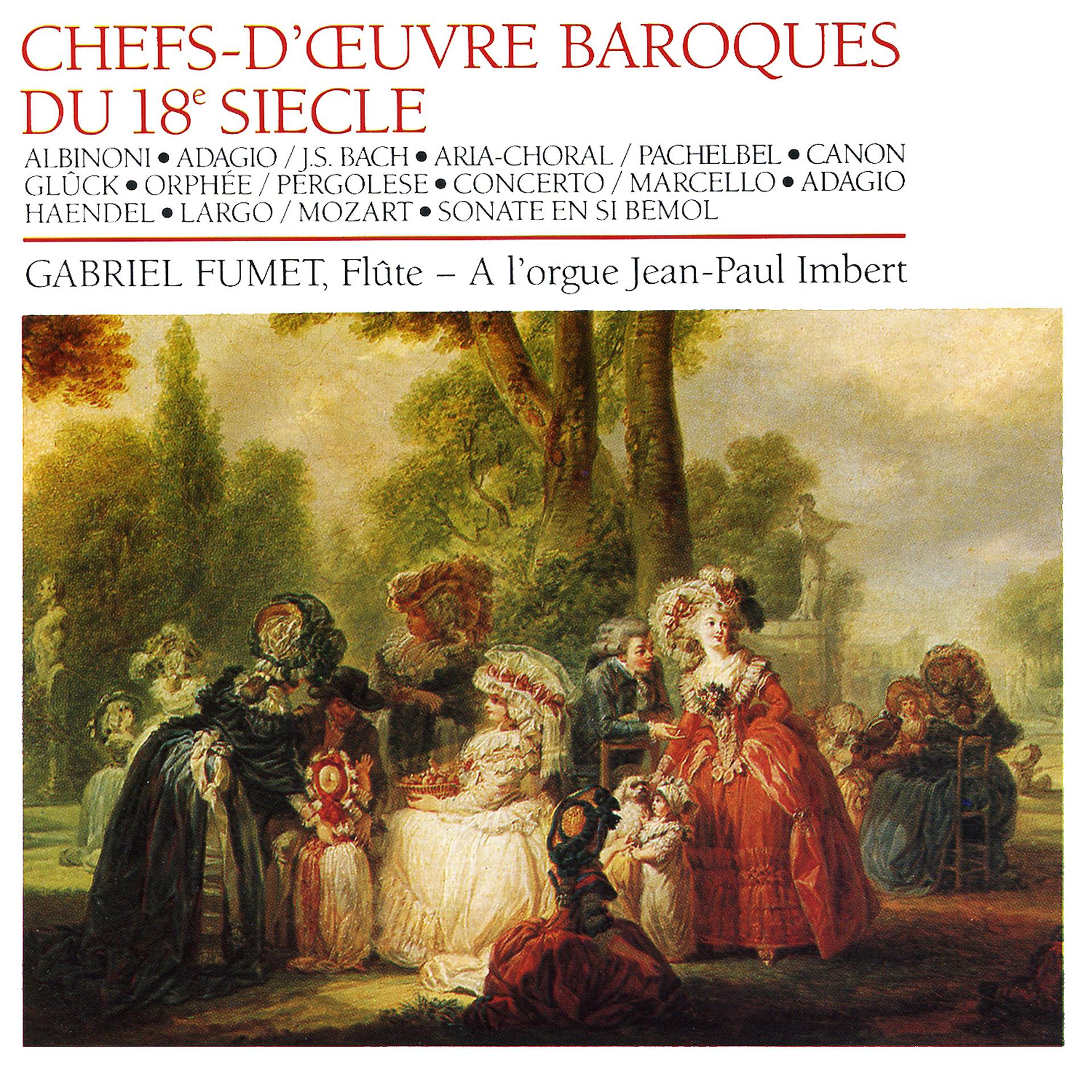Постер альбома Chefs D'Oeuvre Baroques Du 18ème siècle