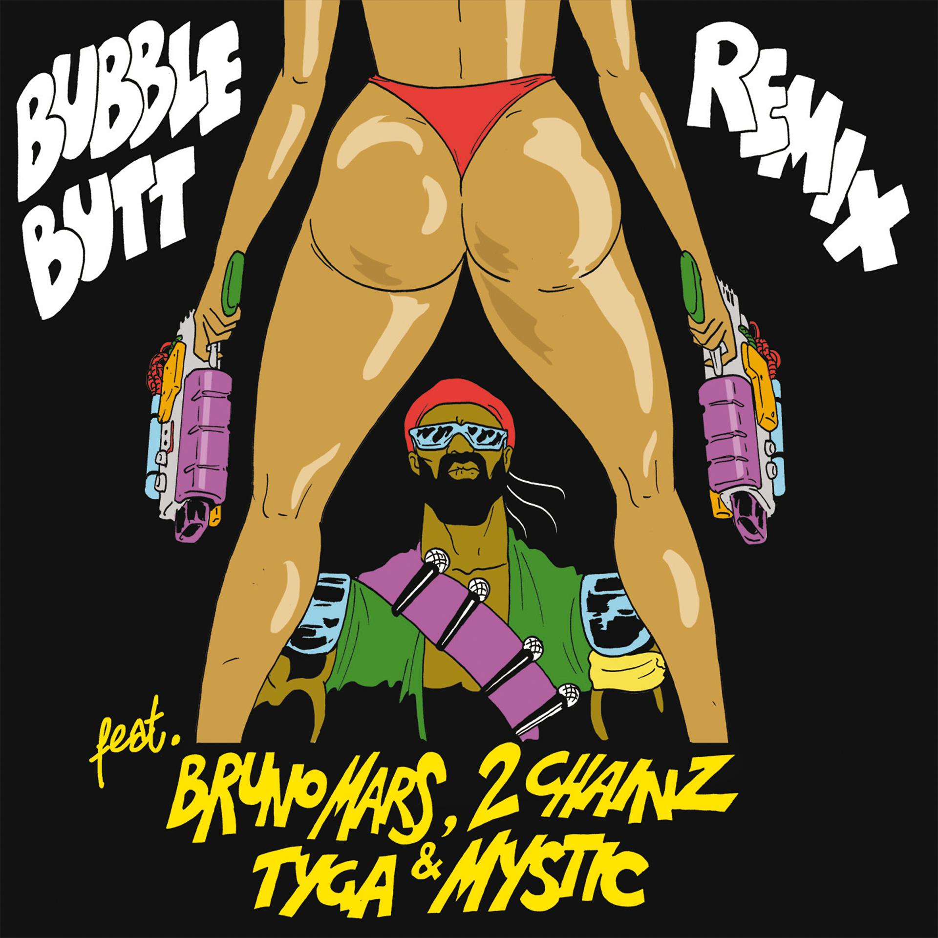 Постер альбома Bubble Butt (Remix) [feat. Bruno Mars, 2 Chainz, Tyga & Mystic]