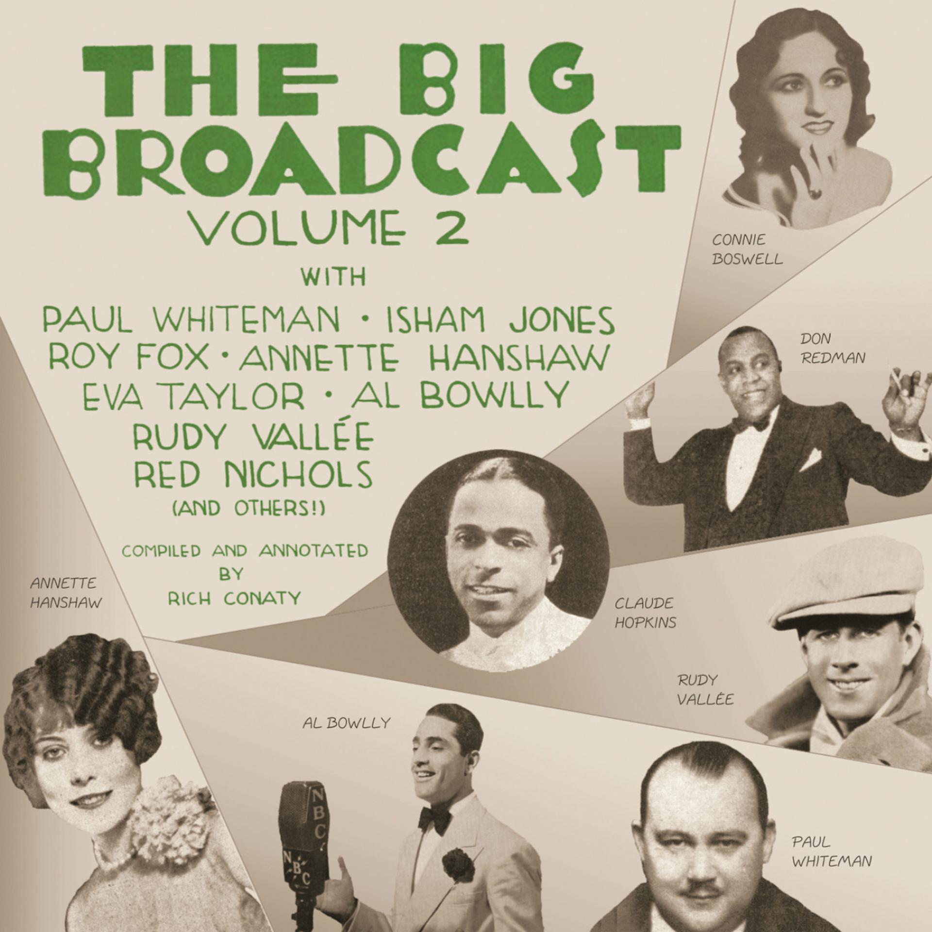 Постер альбома The Big Broadcast, Volume 2: Jazz and Popular Music of the 1920s and 1930s