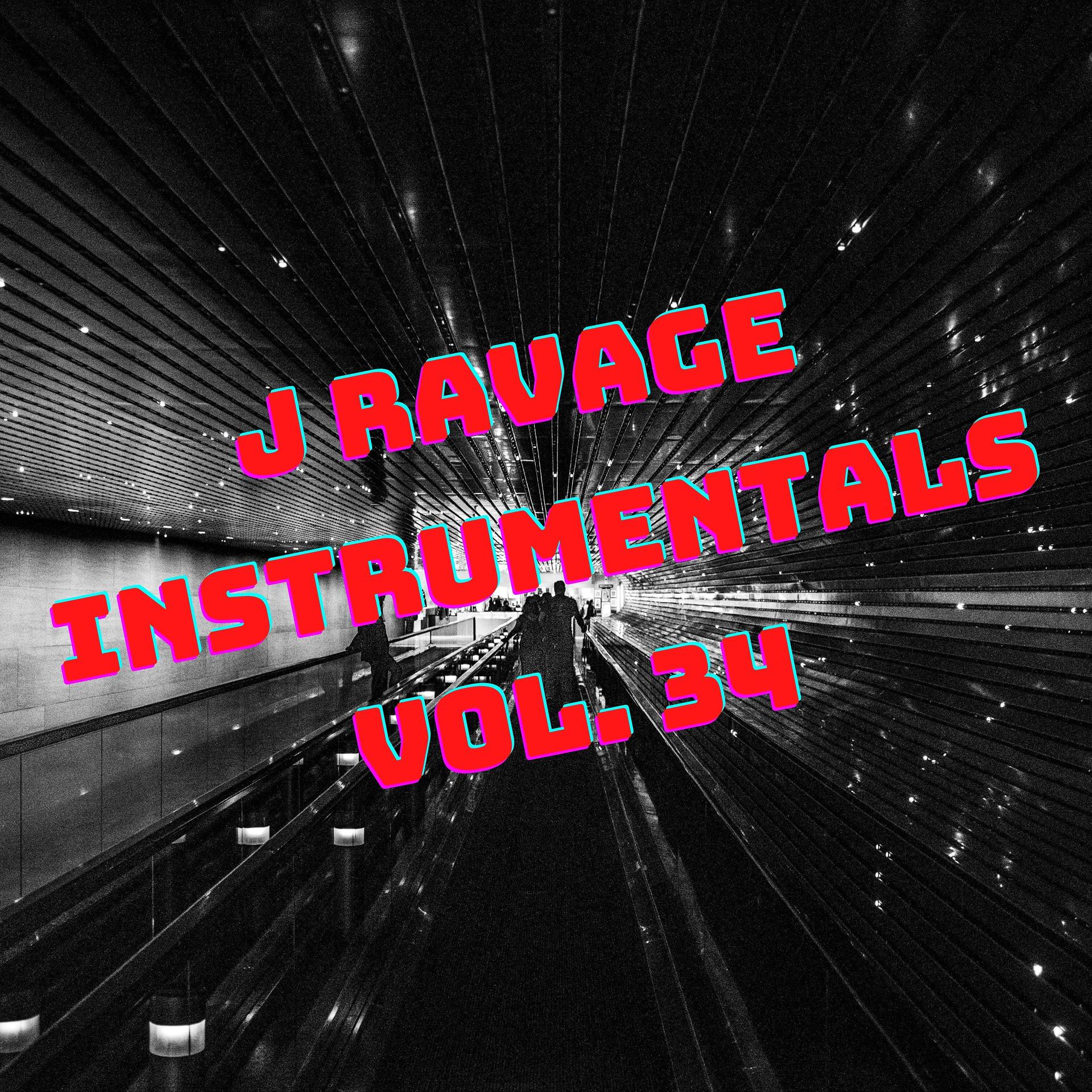 Постер альбома J Ravage Instrumentals, Vol. 34