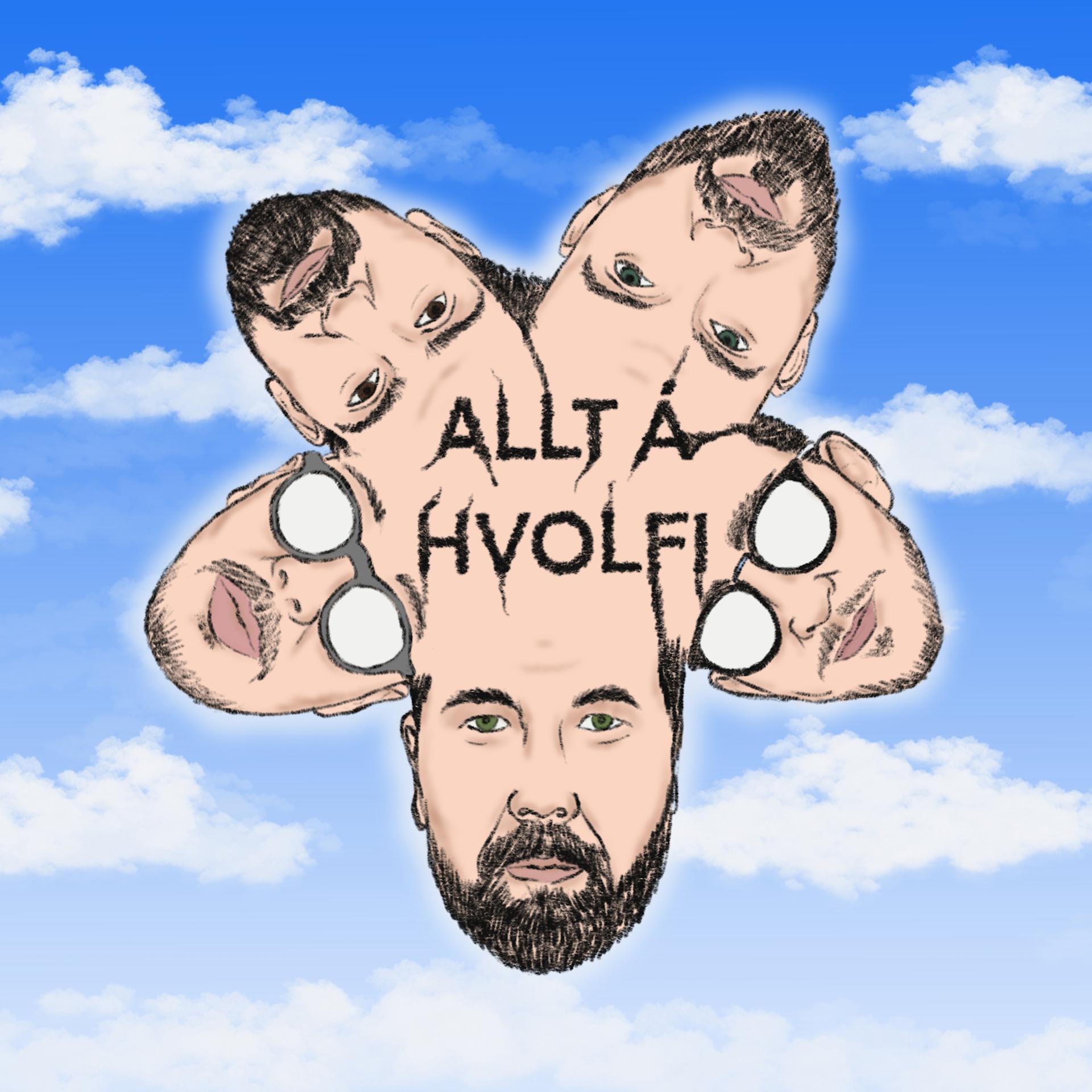 Постер альбома Allt á hvolfi