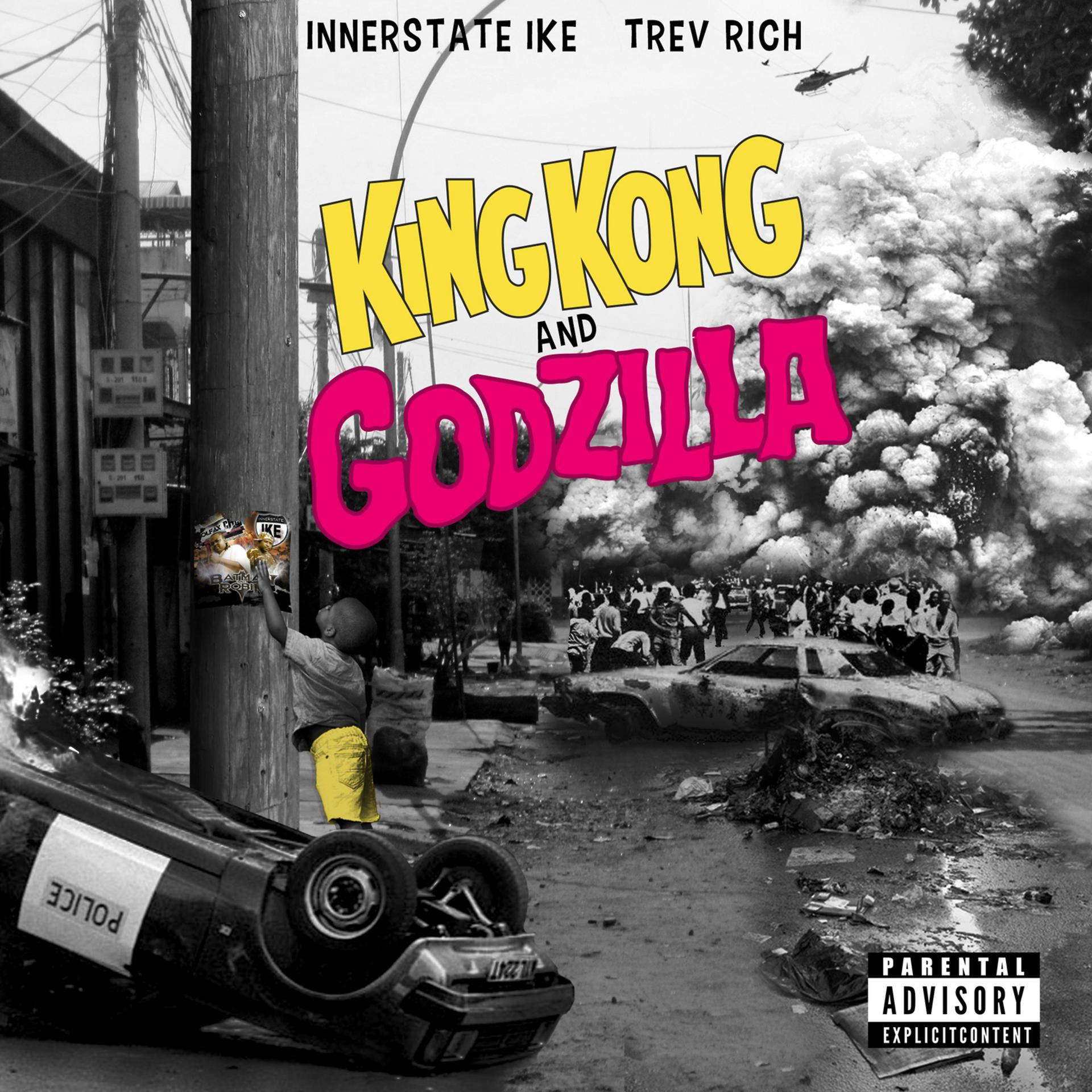 Постер альбома King Kong and Godzilla