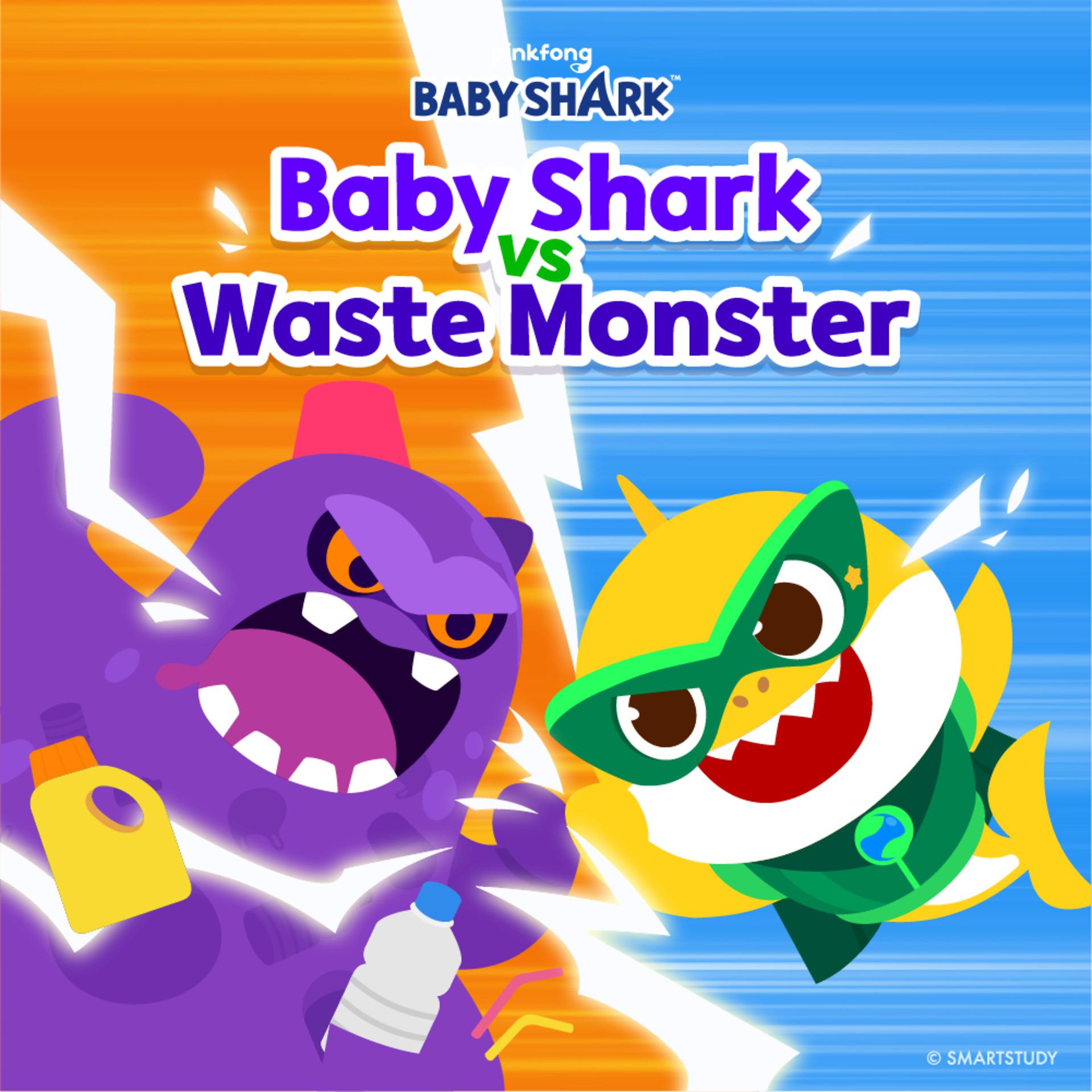 Постер альбома Baby Shark vs Waste Monster