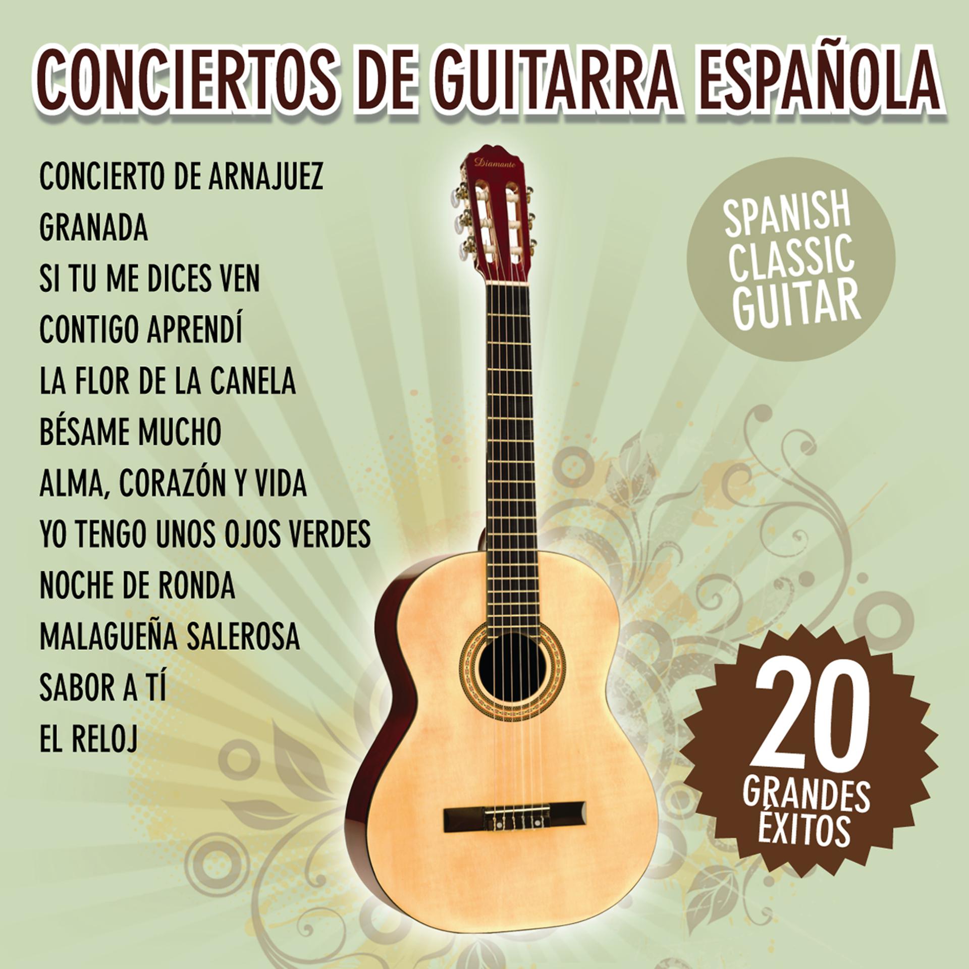 Постер альбома Conciertos de Guitarra Española - 20 Grandes Éxitos