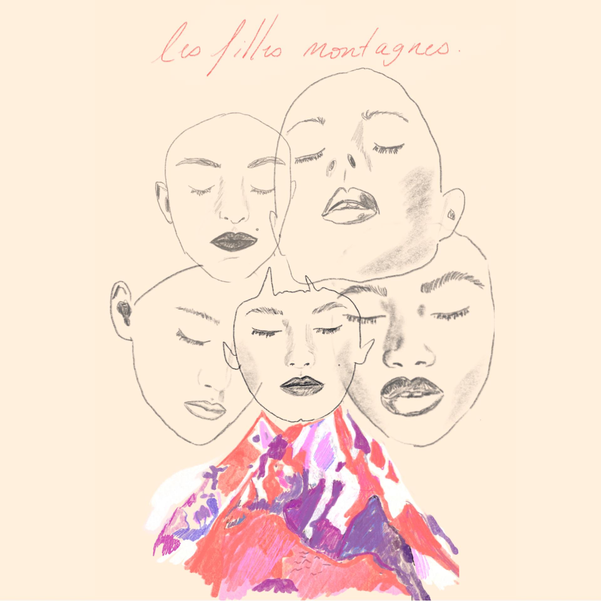 Постер альбома Les filles montagnes