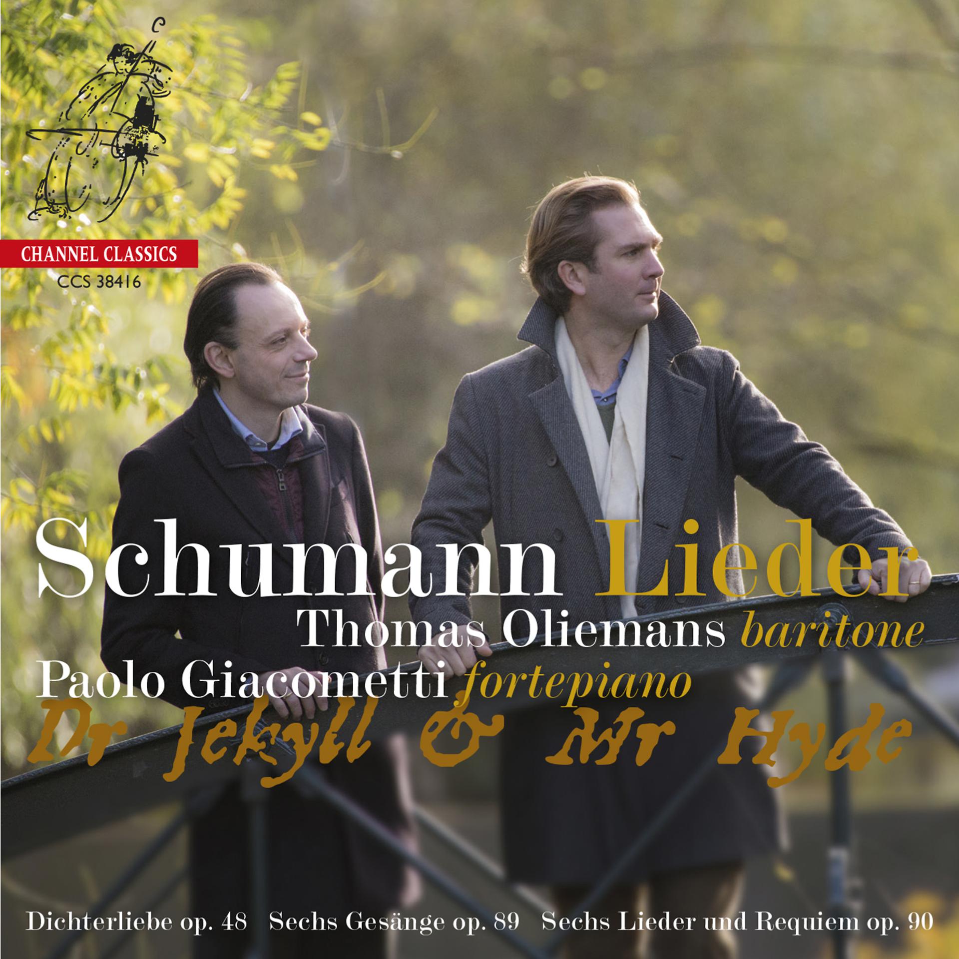 Постер альбома Schumann Lieder: Dr Jekyll & Mr Hyde