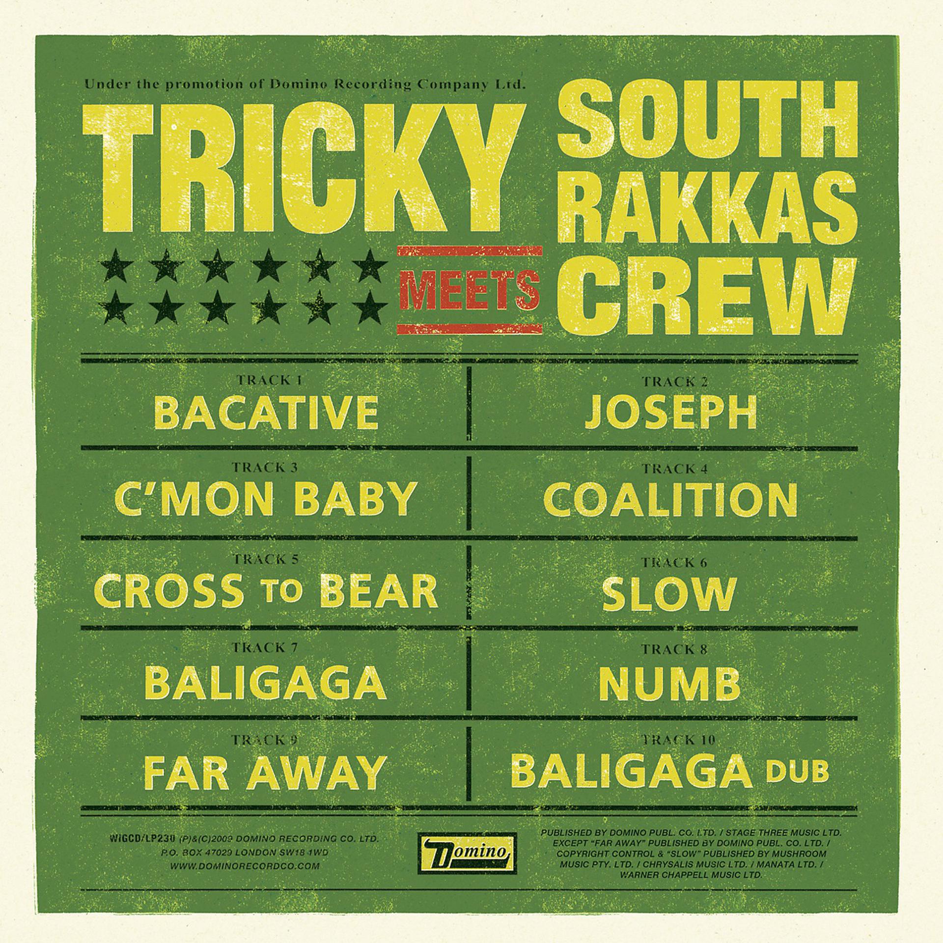 Постер альбома Tricky Meets South Rakkas Crew