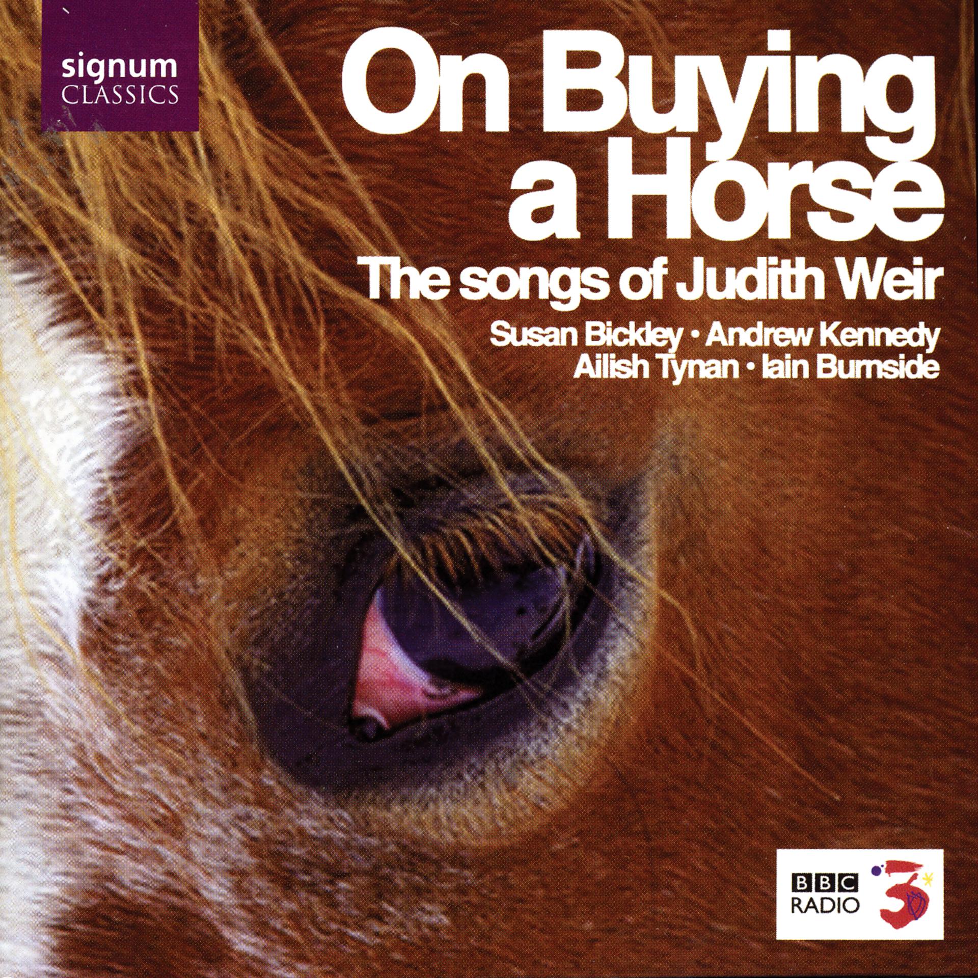 Постер альбома On Buying A Horse: The Songs of Judith Weir