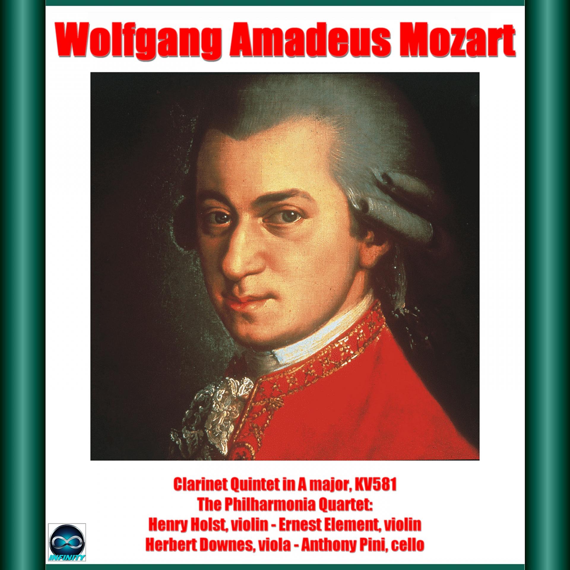 Постер альбома Mozart: Clarinet Quintet in A major, KV581