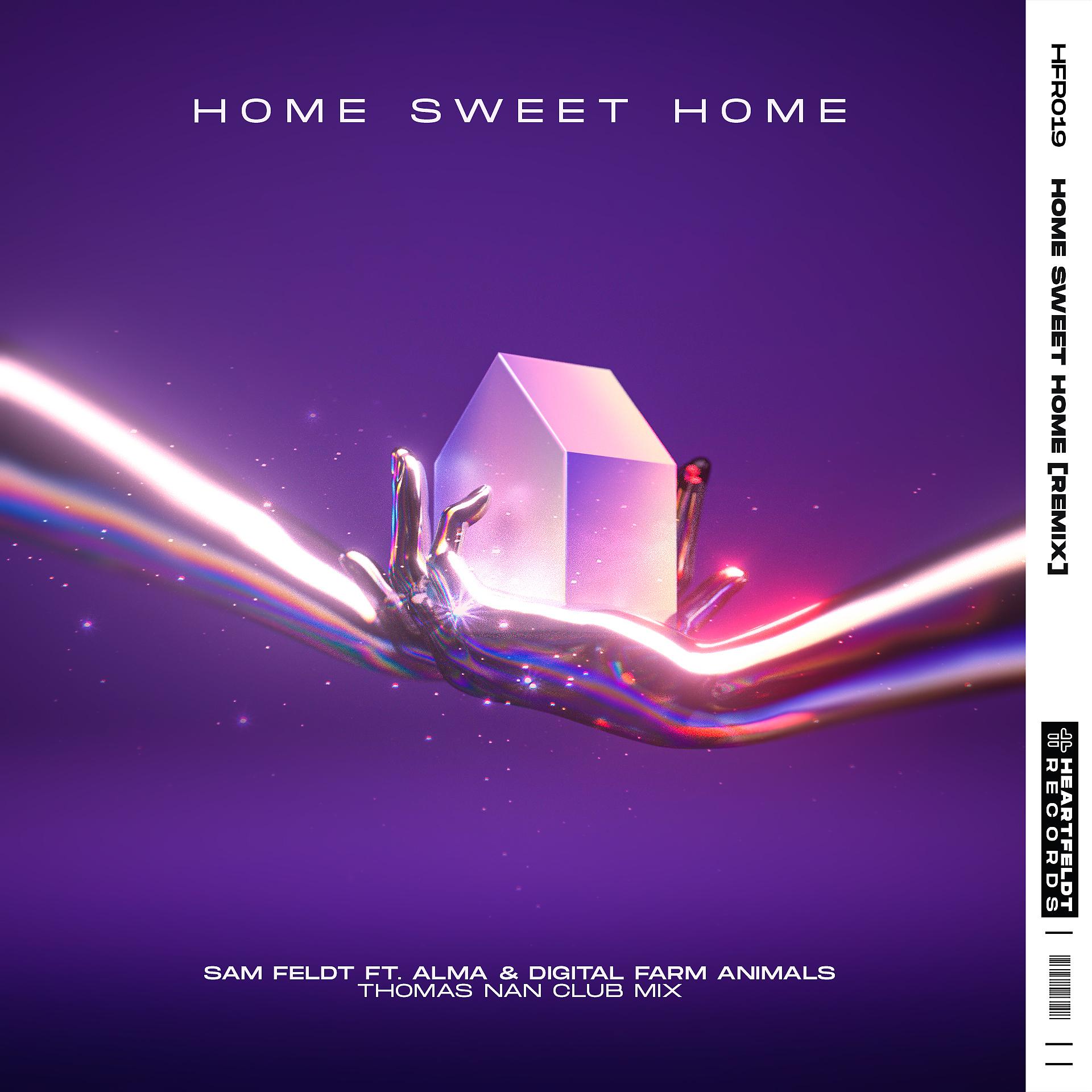 Постер альбома Home Sweet Home (feat. ALMA & Digital Farm Animals) [Thomas Nan Club Mix]