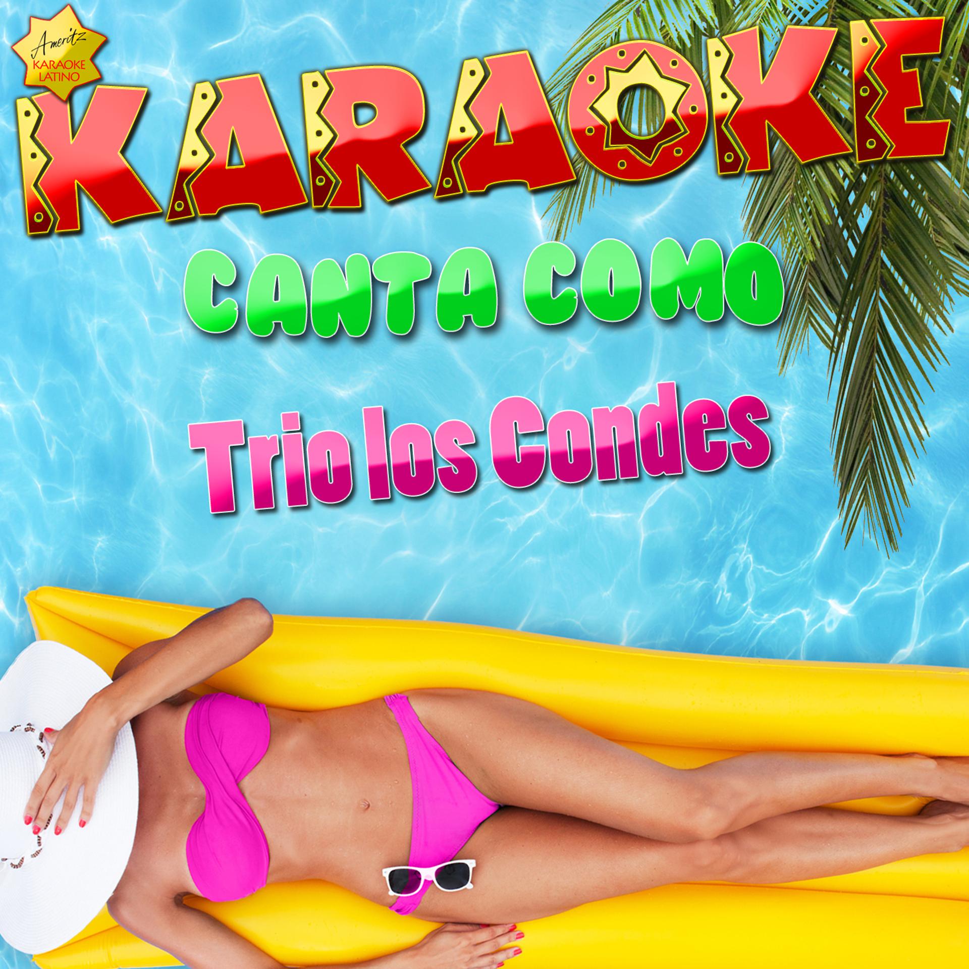 Постер альбома Karaoke Canta Como Trio los Condes