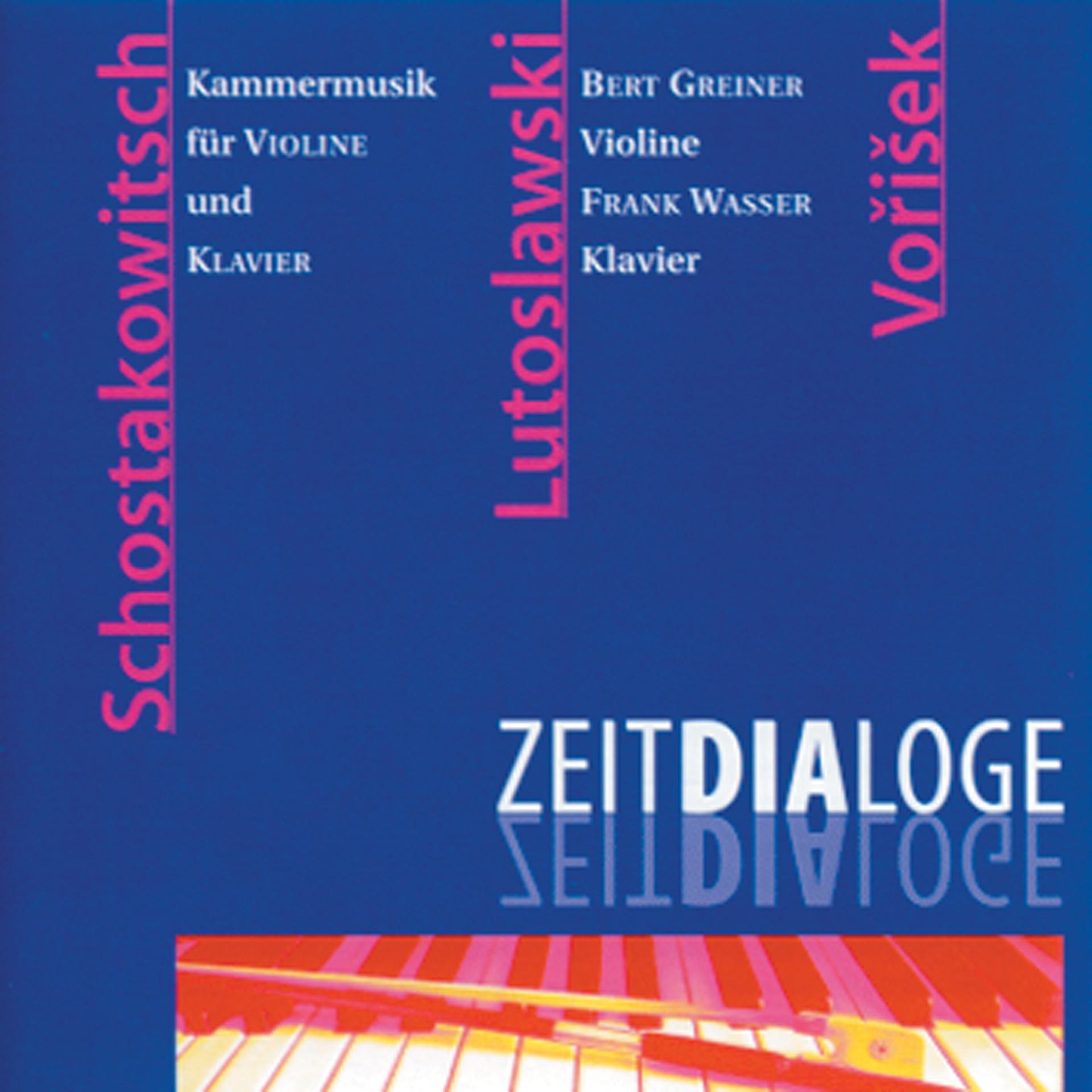 Постер альбома Zeitdialoge