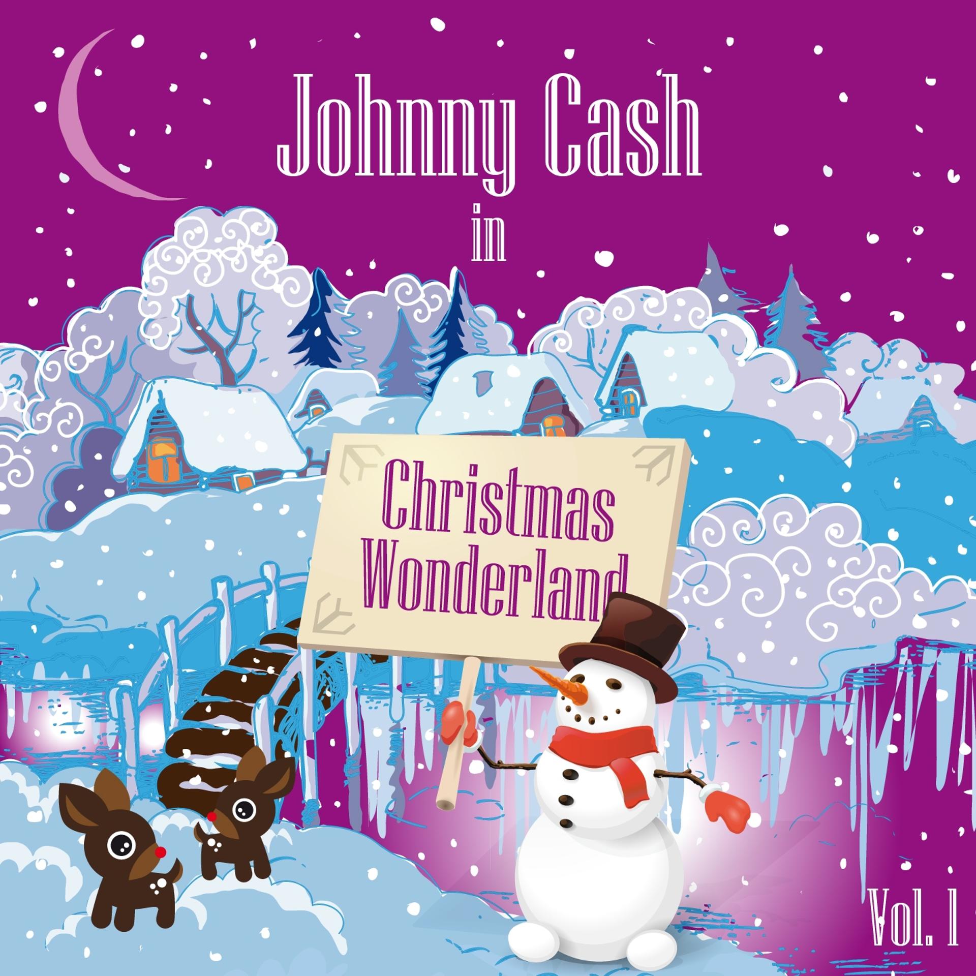 Постер альбома Johnny Cash in Christmas Wonderland, Vol. 1
