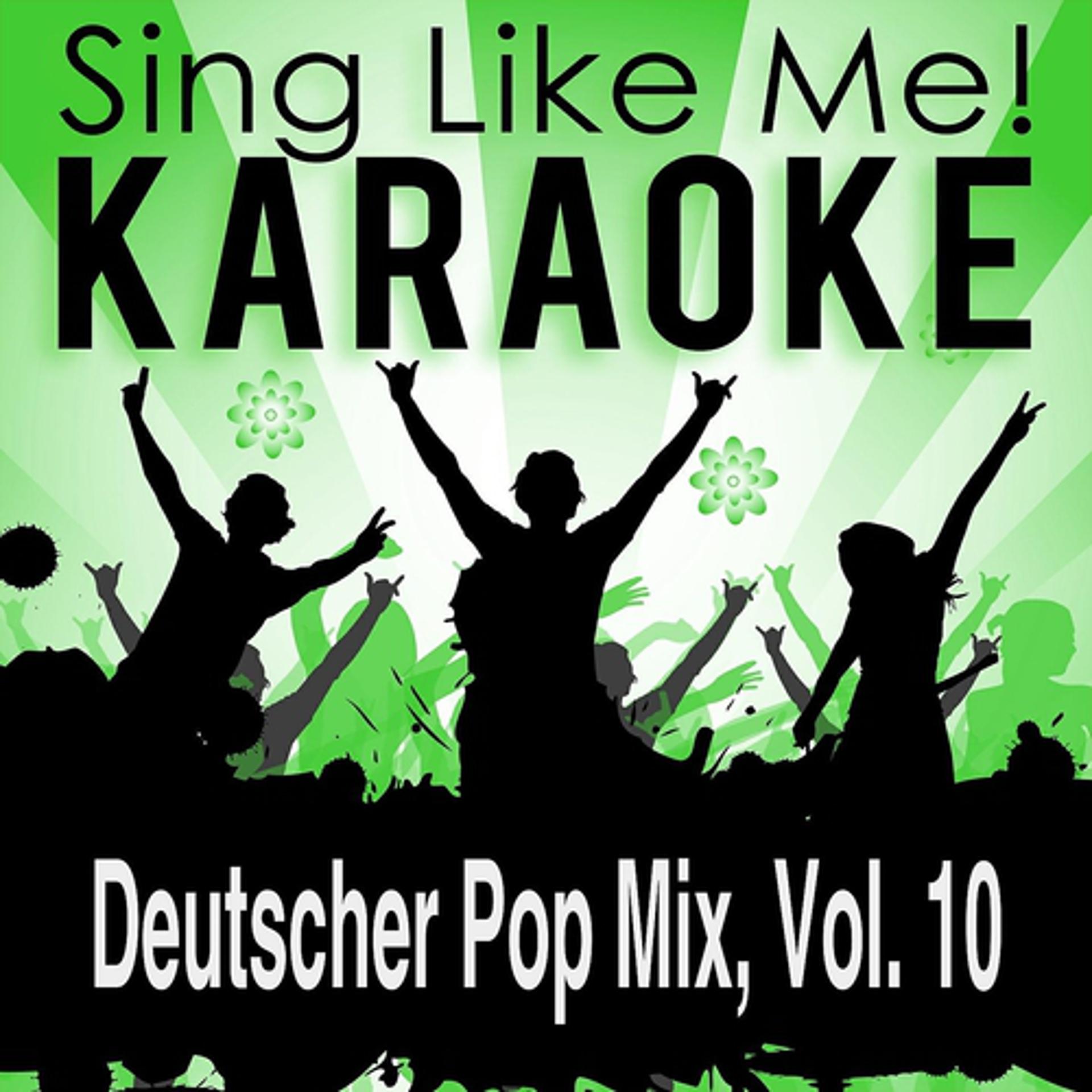 Постер альбома Deutscher Pop Mix, Vol. 10 (Karaoke Version)
