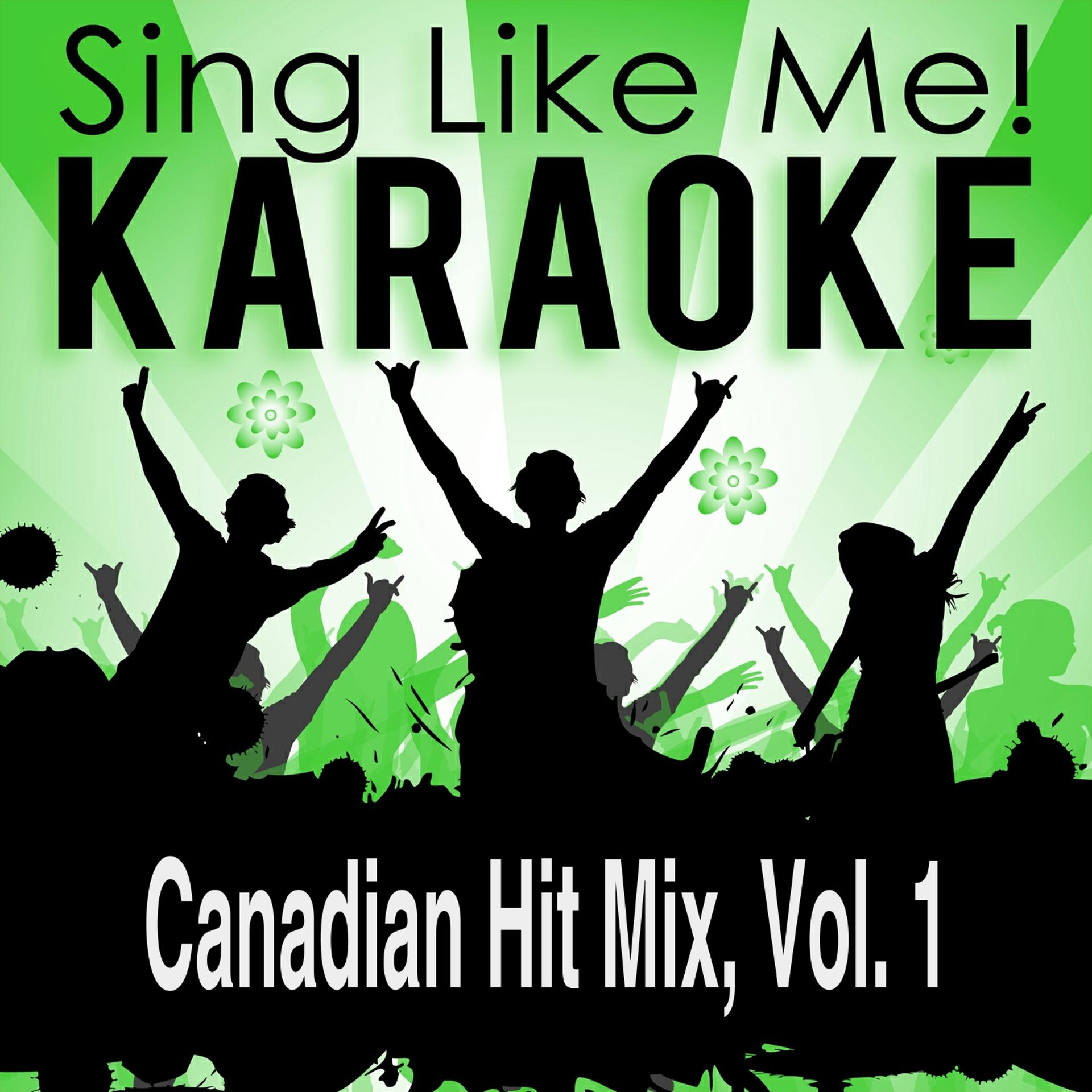 Постер альбома Canadian Hit Mix, Vol. 1 (Karaoke Version)
