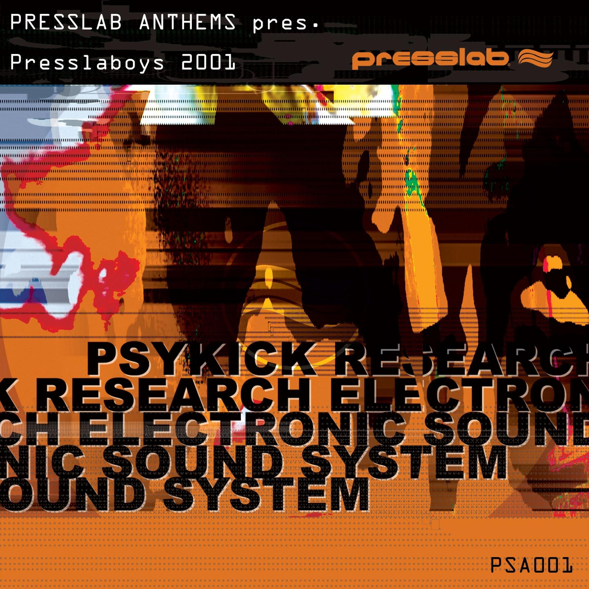 Постер альбома Presslab Anthems Pres. Presslaboys 2001