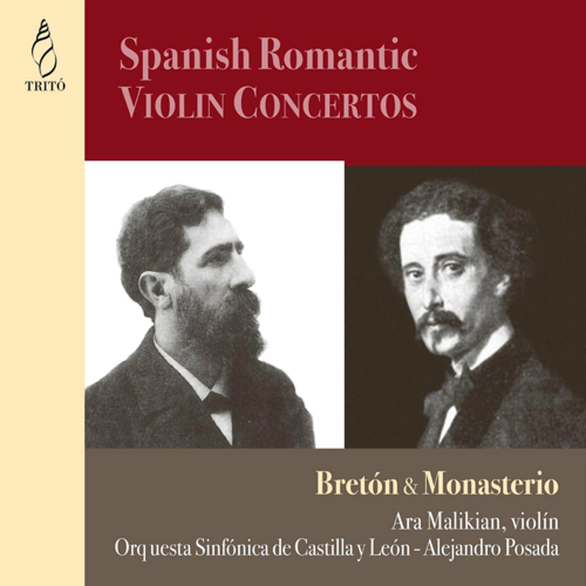 Постер альбома Breton & Monasterio: Spanish Romantic Violin Concertos