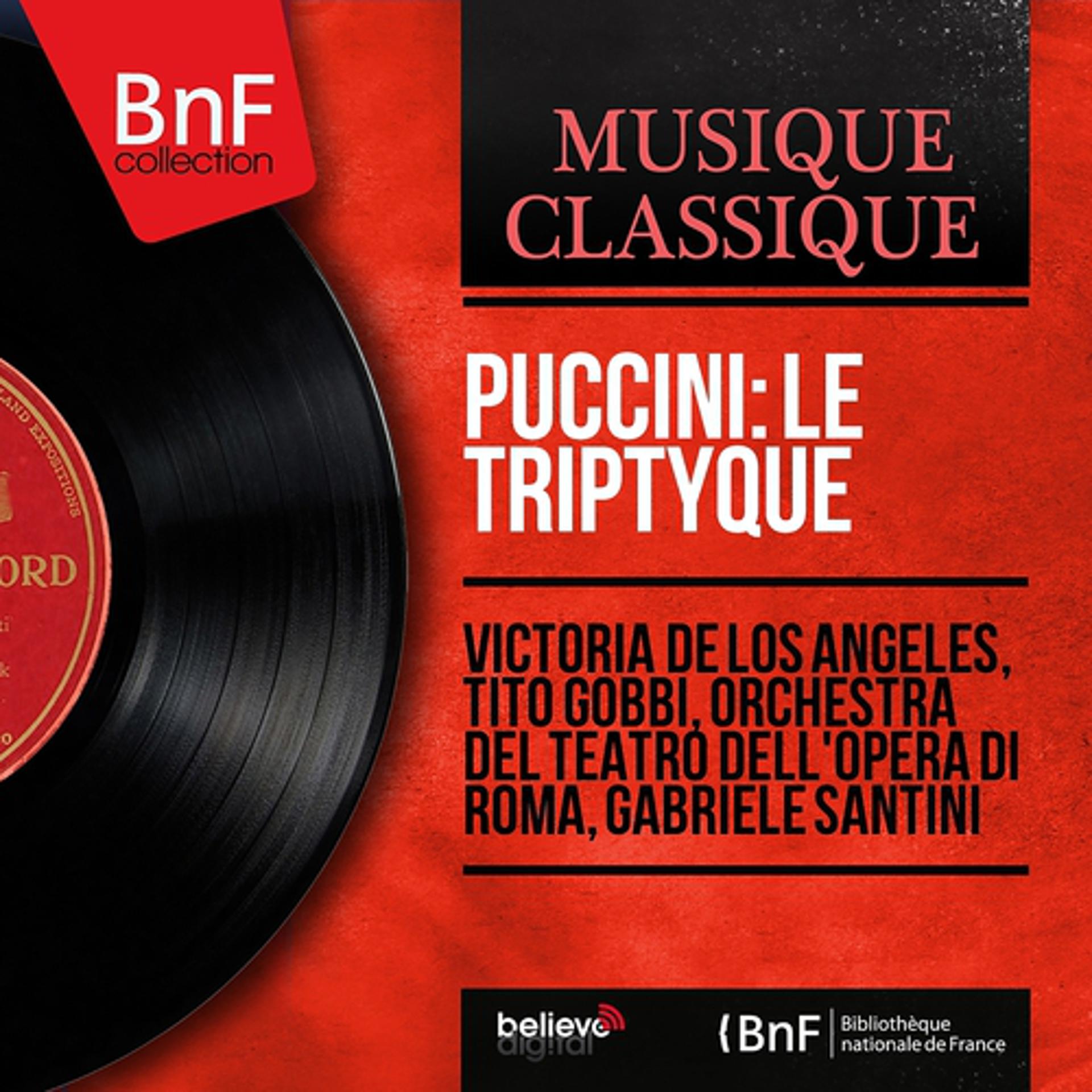 Постер альбома Puccini: Le Triptyque (Mono Version)