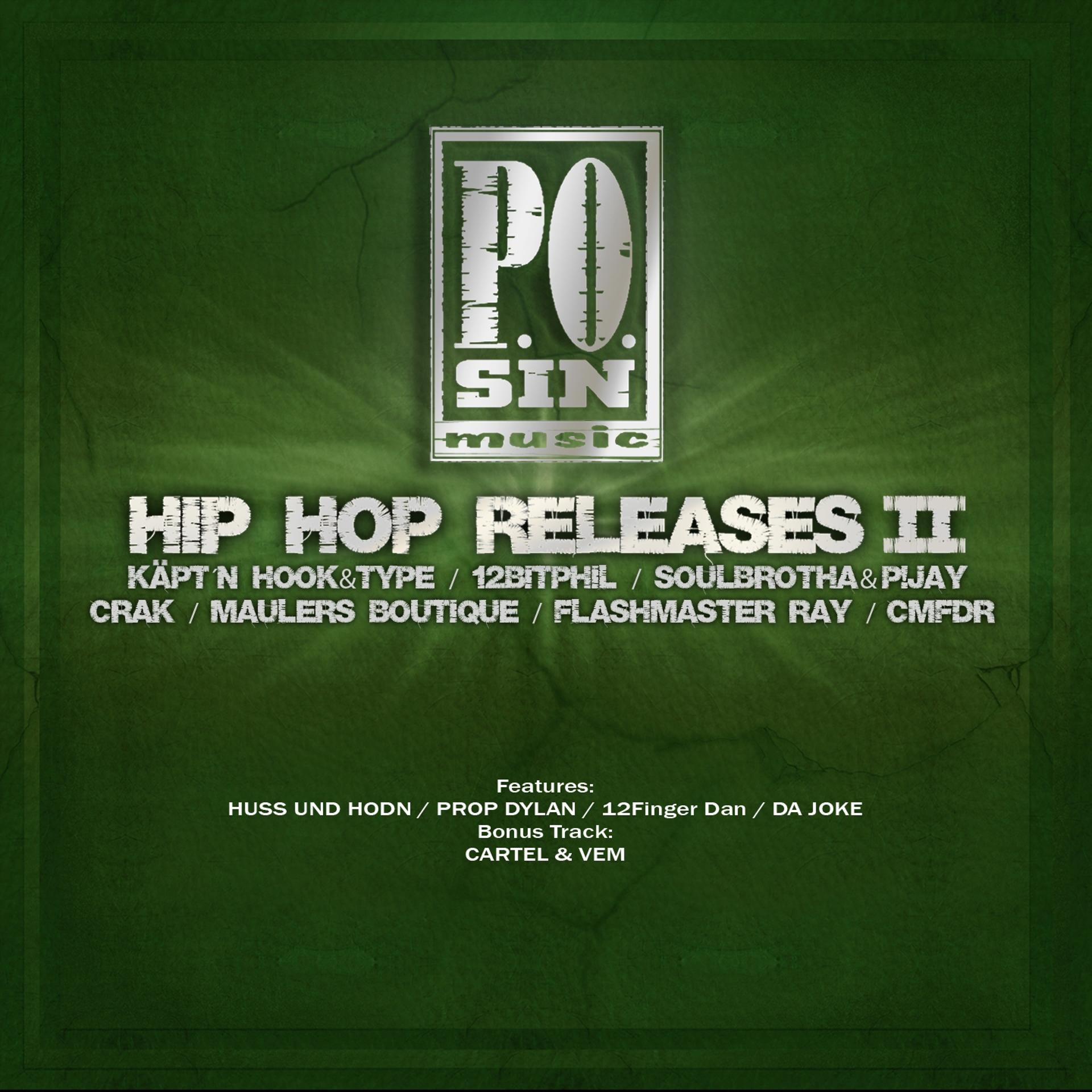 Постер альбома P.O.sin-music - Hip Hop Releases, Vol. 2