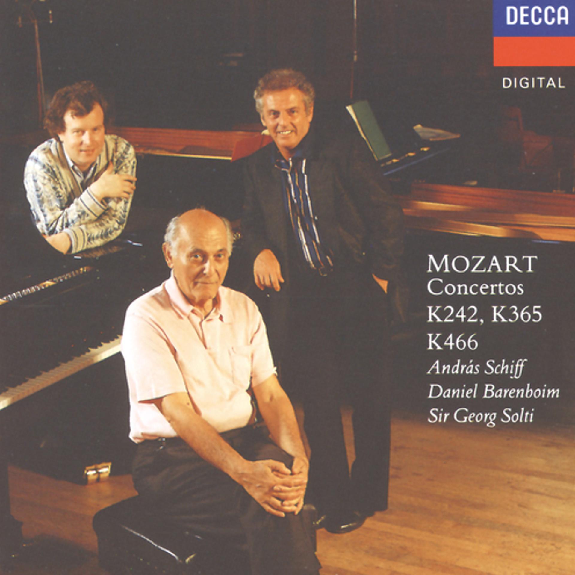 Постер альбома Mozart: Piano Concerto No.20; Concerto for 2 Pianos; Concerto for 3 Pianos