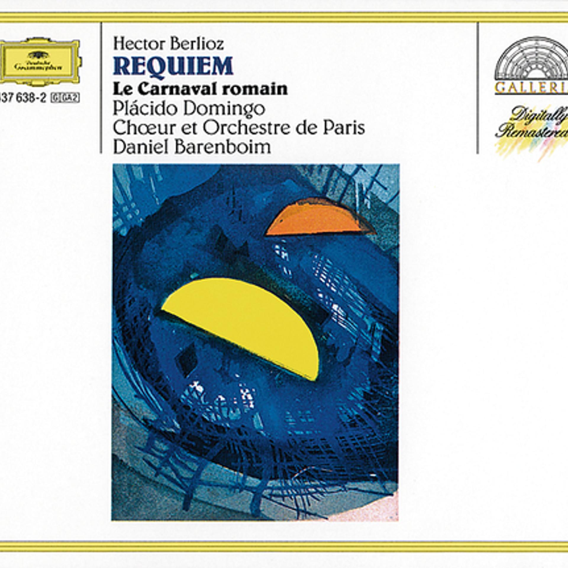Постер альбома Berlioz: Requiem, Op.5; Le Carnaval romain, Op.9; La Damnation de Faust, Op.24 / Rouget de Lisle: La Marseillaise